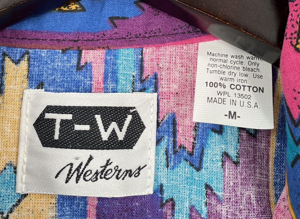 Other VTG T-W Colorful Southwestern Pattern Heavyweight Womens Med Size M / US 6-8 / IT 42-44 - 3 Thumbnail