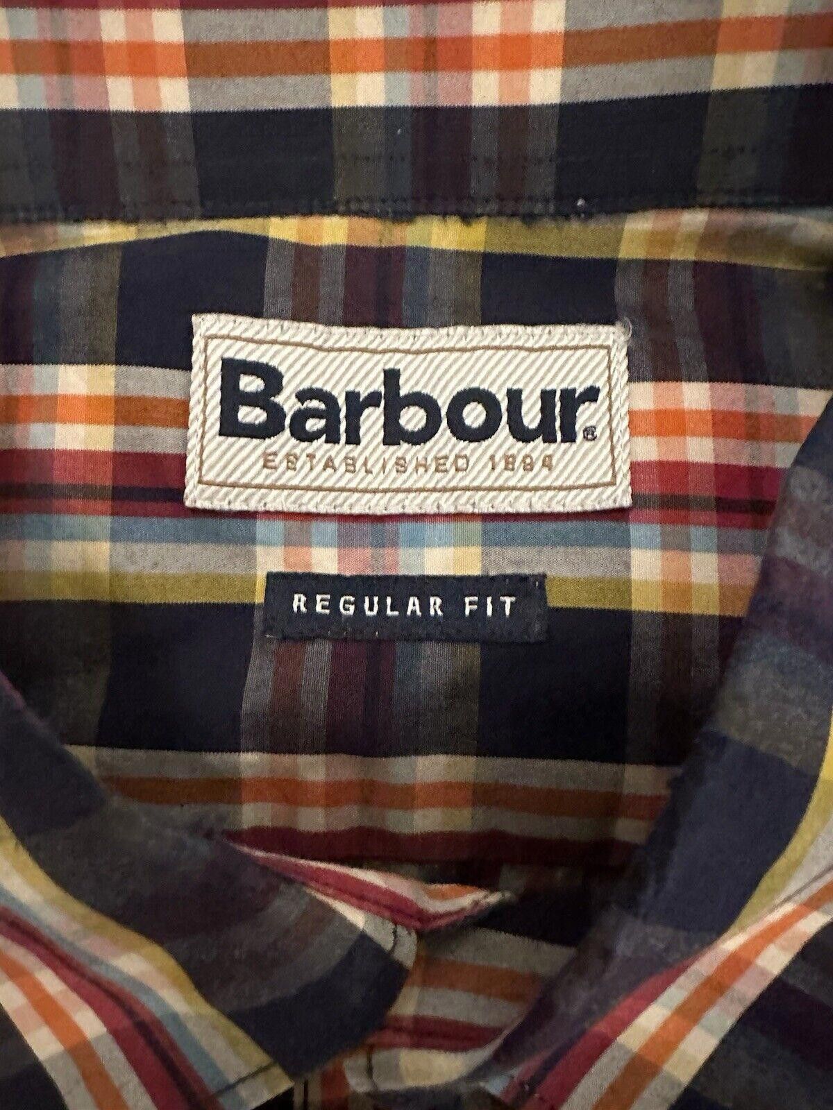 Designer Men’s Barbour Regular Fit Checkered Shirt Medium Size US M / EU 48-50 / 2 - 2 Thumbnail