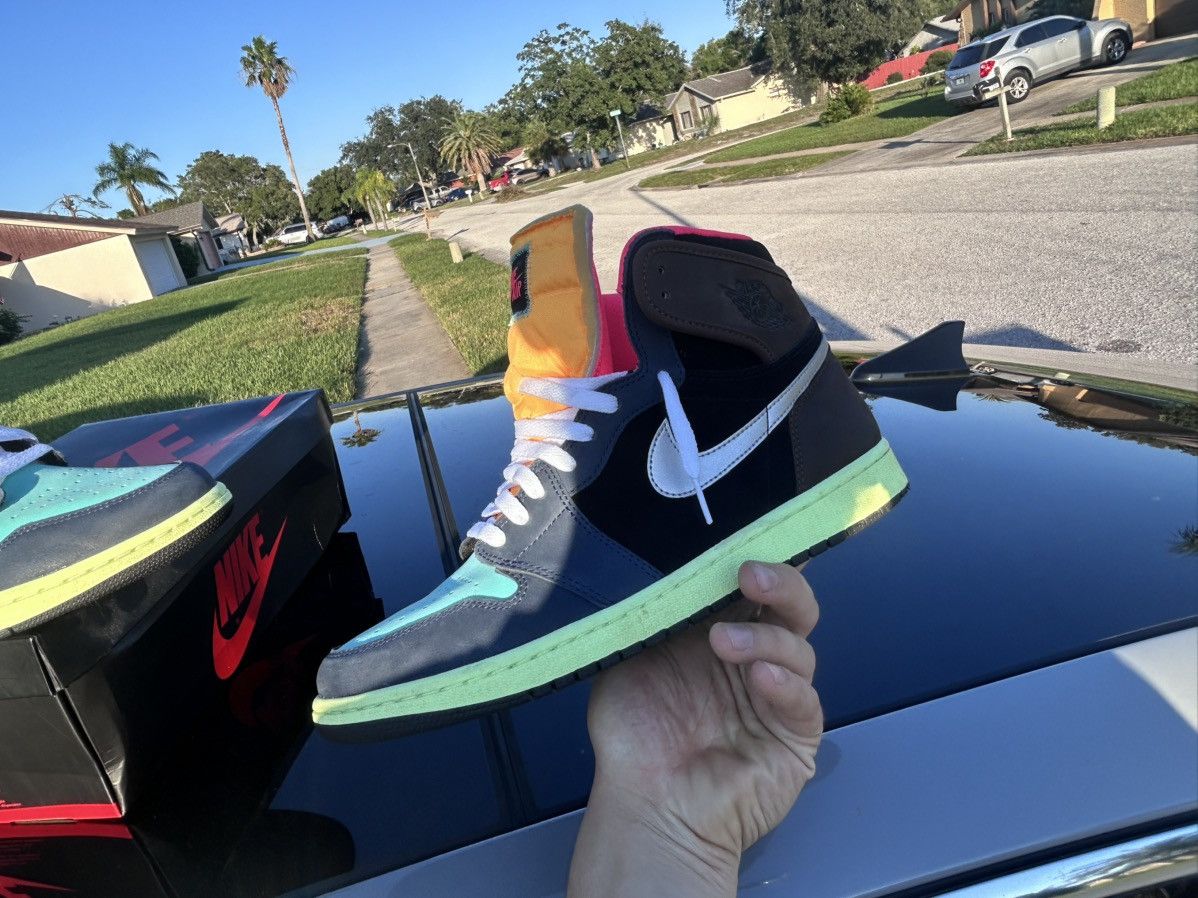 Nike Jordan 1 Retro High - Tokyo Bio Hack Size US 11.5 / EU 44-45 - 2 Thumbnail