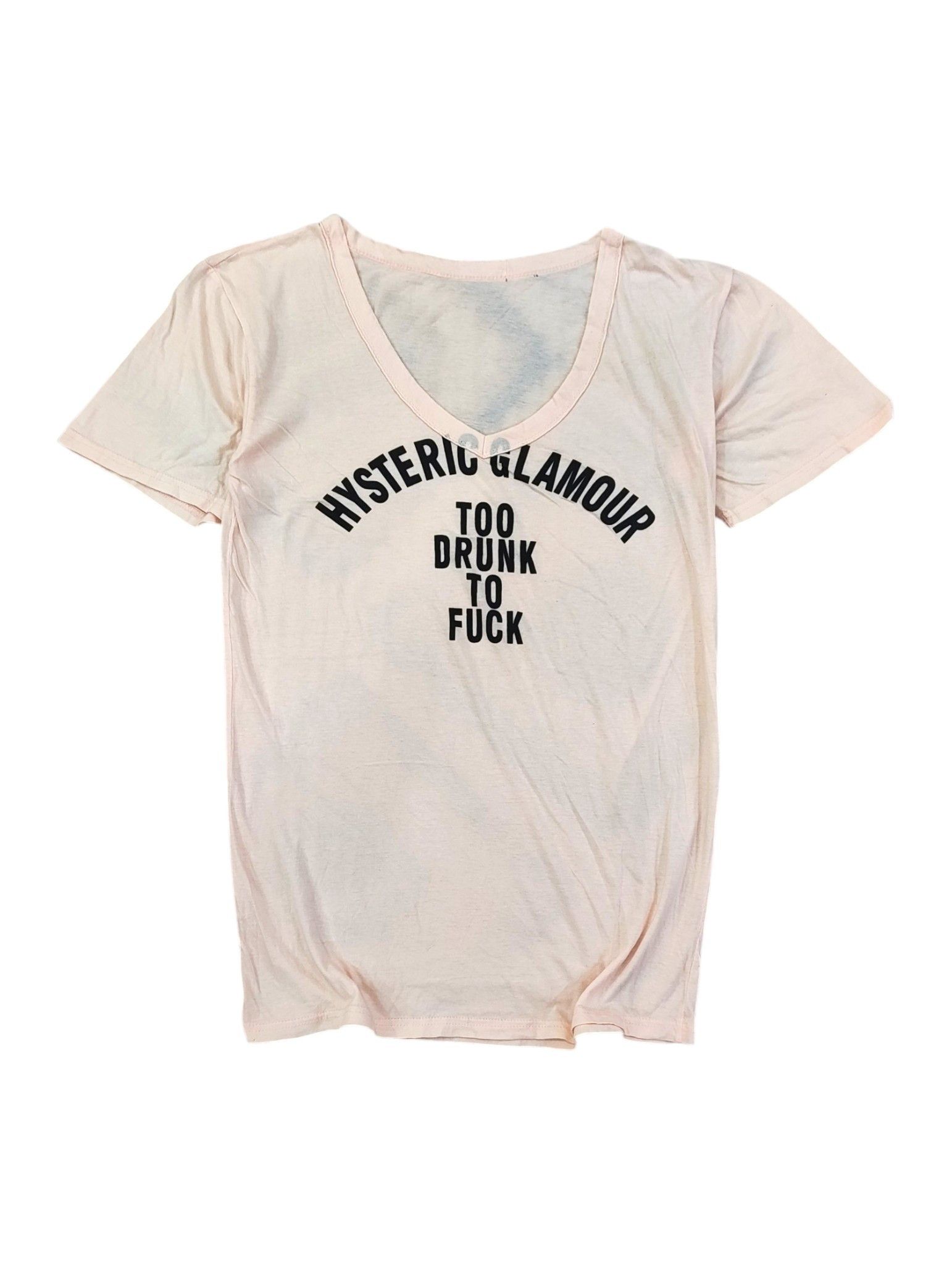 Hysteric Glamour Hysteric Glamour Too Drunk To Fuck Crewneck | Grailed