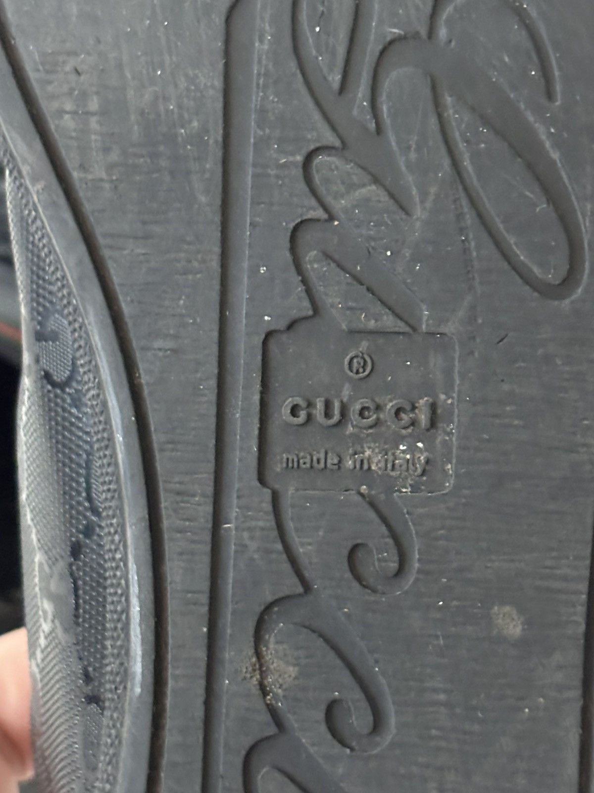 Gucci Gucci Imprime GG Monogram leather sneakers Size US 5.5 / IT 35.5 - 7 Thumbnail