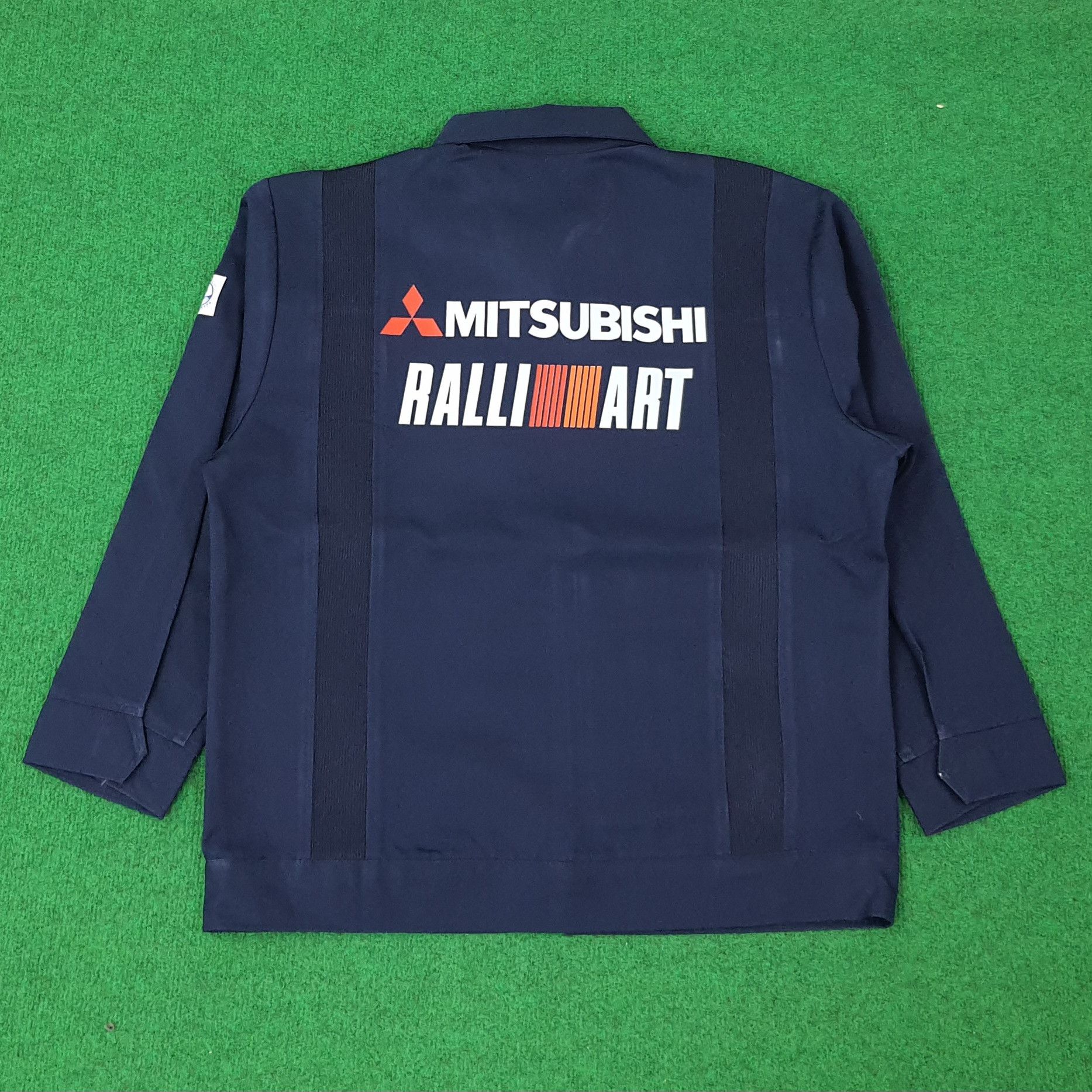 Japanese Brand Vintage Mitsubishi RalliArt Racing Sports Jacket C247N24 Size US M / EU 48-50 / 2 - 1 Thumbnail