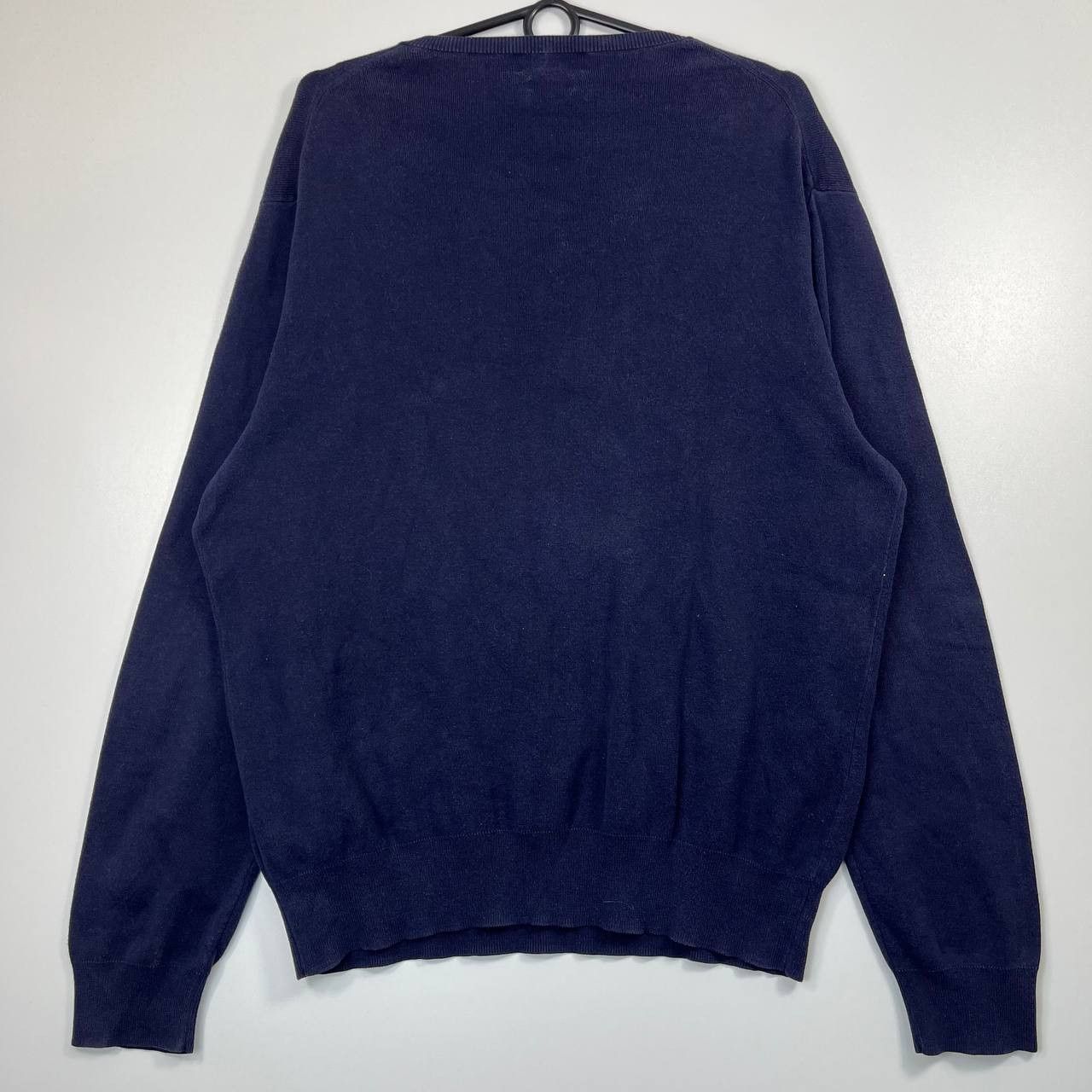 Polo Ralph Lauren Polo Ralph Lauren Slim Fit Pima Cotton Sweater V Neck XL Size US XL / EU 56 / 4 - 6 Thumbnail