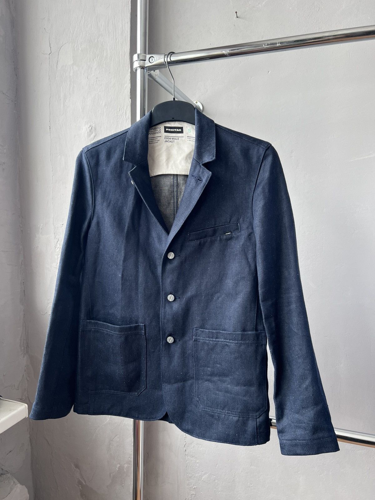 Freitag ICONIC JAPAN FASHION FREITAG F-ABRIC E850 WORKWEAR JACKET S Size US S / EU 44-46 / 1 - 4 Thumbnail