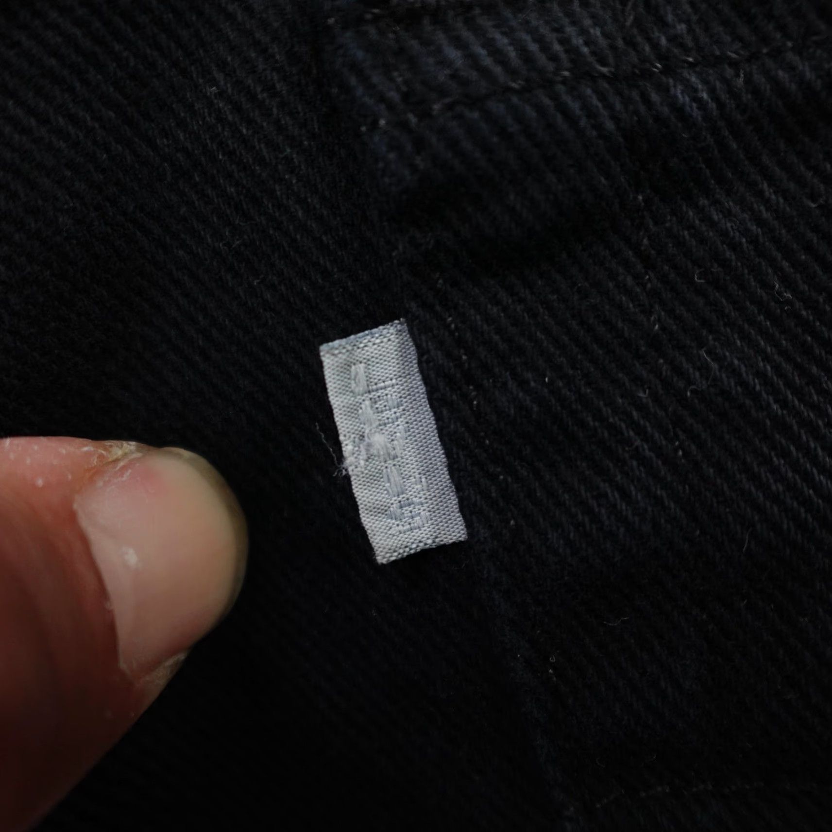 Levi's VINTAGE Levis Jeans Womens 7 Junior Black Silvertab Loose Fit Denim Baggy 80s Size 28" / US 6 / IT 42 - 7 Thumbnail