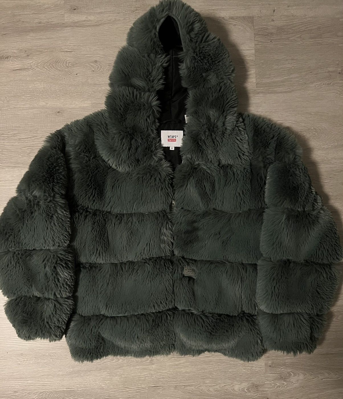 Supreme × Wtaps SUPREME WTAPS Faux Fur Hooded Jacket Size US M / EU 48-50 / 2 - 3 Thumbnail