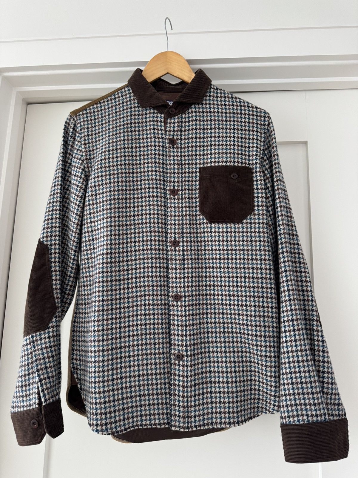 Comme des Garcons Houndstooth Shirt Jacket Size US M / EU 48-50 / 2 - 1 Thumbnail