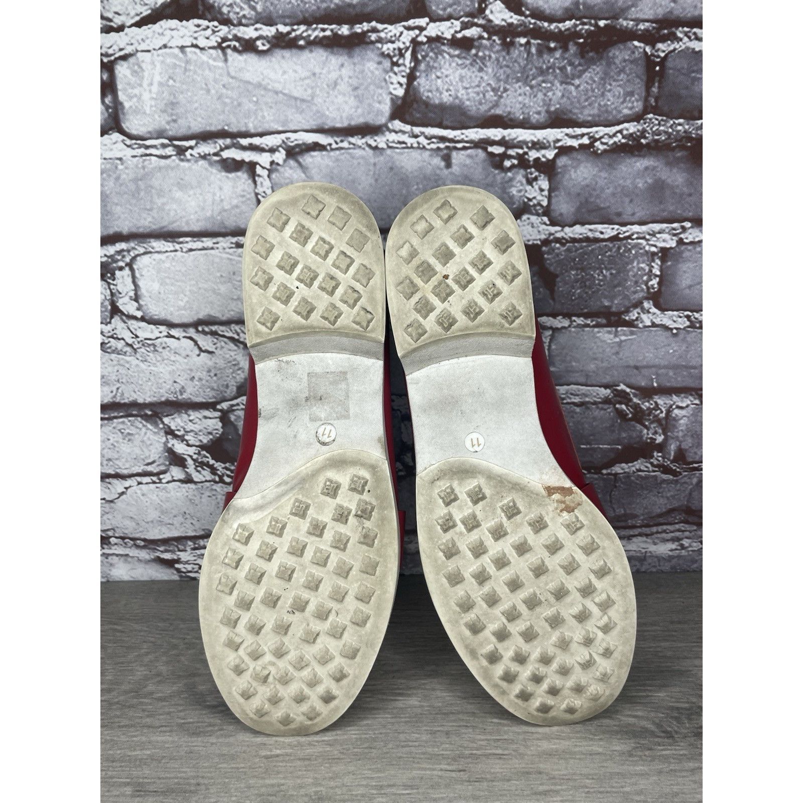 Tory Burch Tory Burch Red Leather Pocket Tee Casual Golf Shoes Women’s Size US 11 / IT 41 - 9 Thumbnail