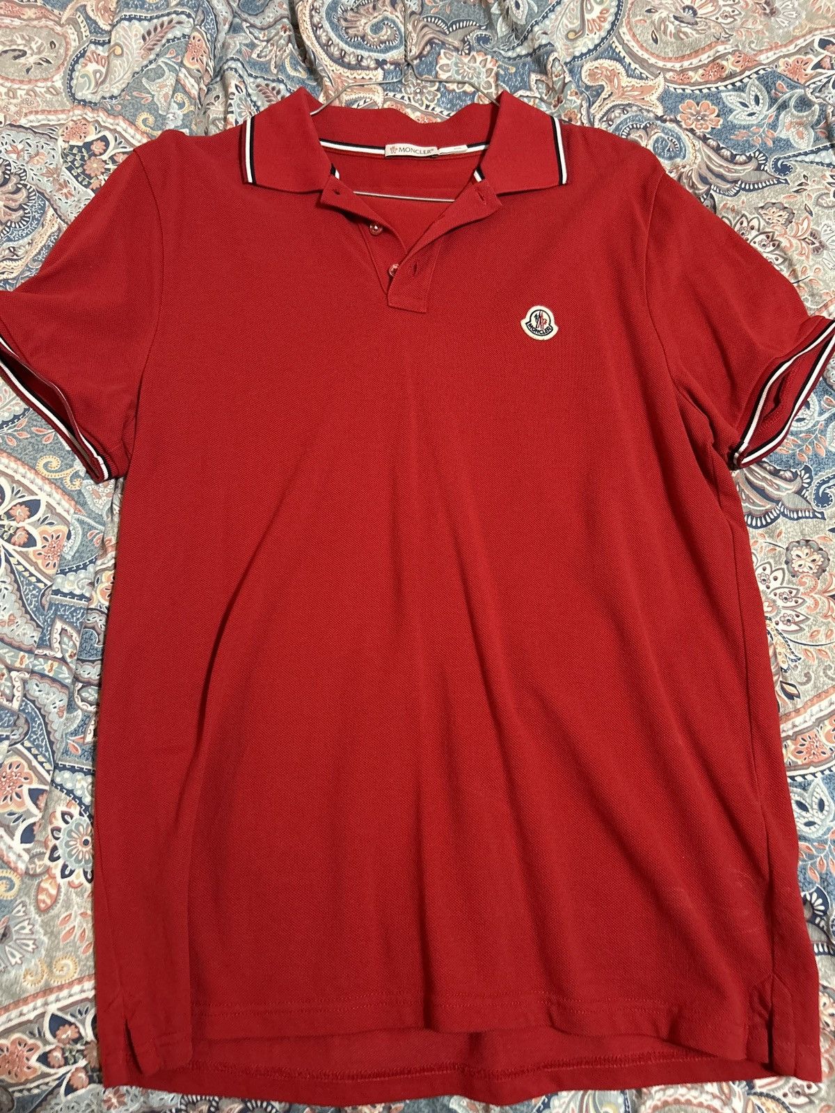 Moncler Moncler Polo Size US L / EU 52-54 / 3 - 1 Thumbnail