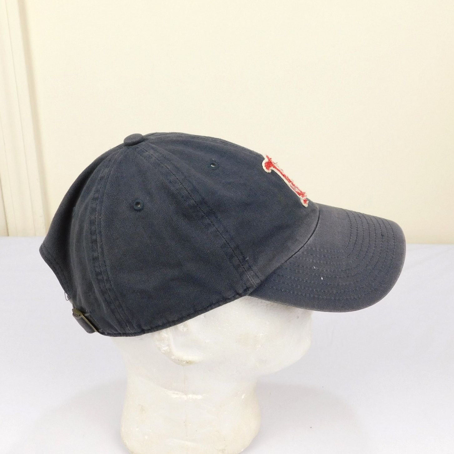47 Boston Red Sox Strapback Hat Distressed Felt B Logo 47 Twins Size ONE SIZE - 3 Thumbnail