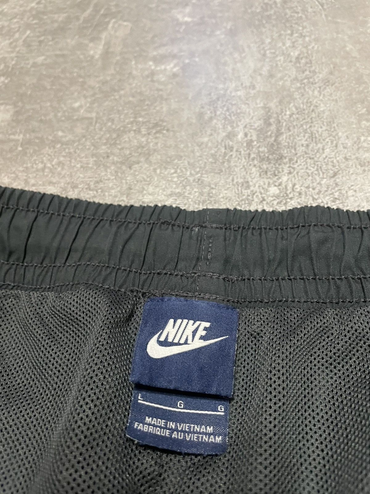Nike × Vintage Vintage Nike Nylon Black Pants Drill Size L Size US 34 / EU 50 - 10 Thumbnail