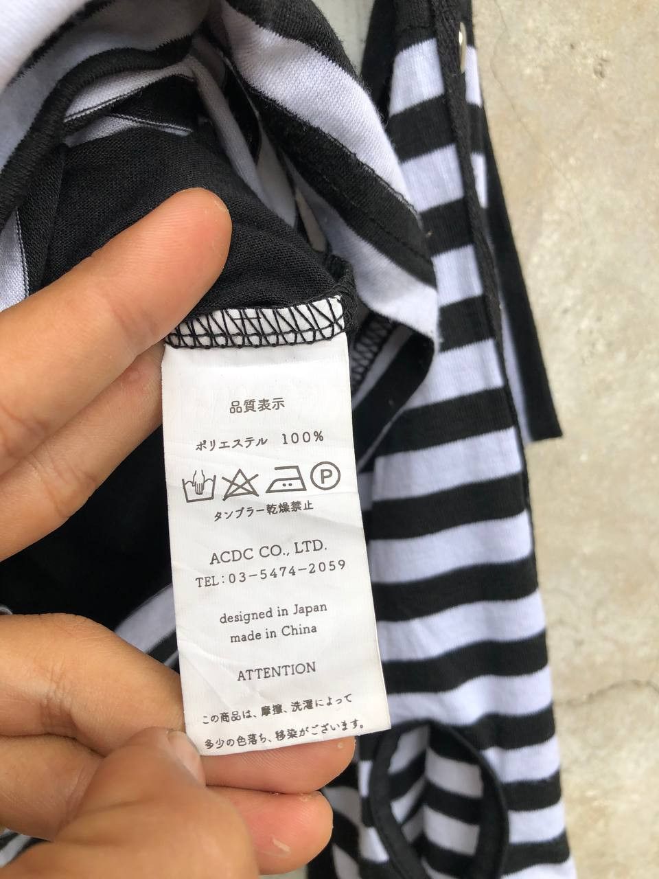 Japanese Brand Japanese Brand ACDC RAG Punk Style Long Sleeve Size US M / EU 48-50 / 2 - 12 Thumbnail