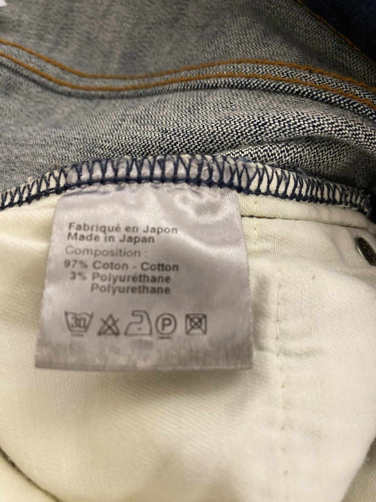Dior Dior Homme Blue Denim Jeans Size34 Size US 34 / EU 50 - 14 Thumbnail