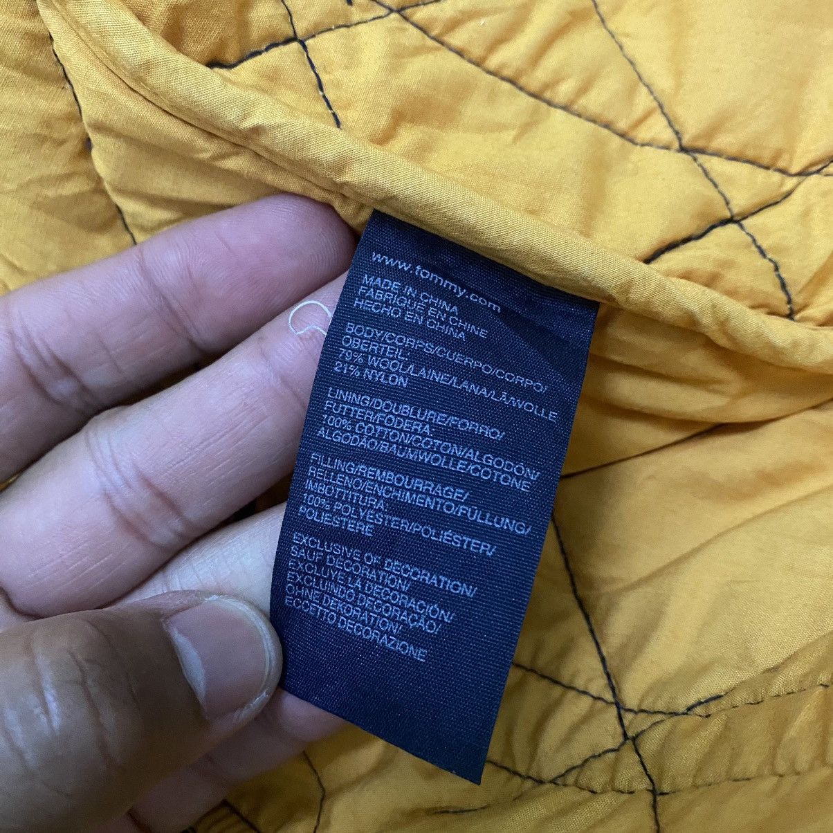 Tommy Hilfiger OG Tommy Hilfiger Quilted Puffer Button Up Jacket Size US S / EU 44-46 / 1 - 7 Thumbnail