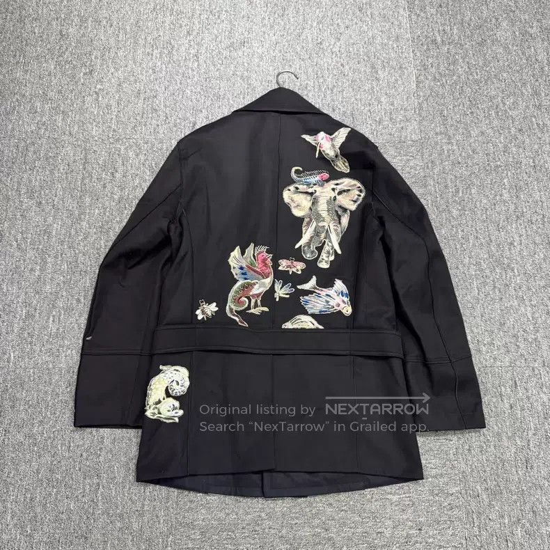 Valentino Valentino Animal embroidered coat Size US S / EU 44-46 / 1 - 5 Thumbnail