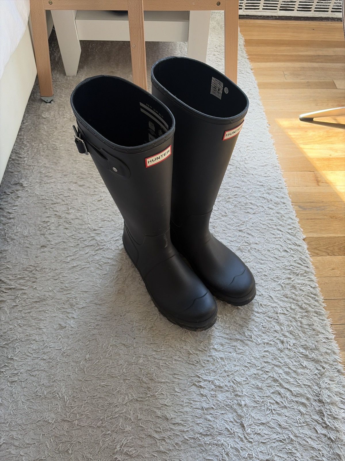 Hunter Tall Hunter Black Boots Size US 11 / EU 44 - 7 Thumbnail