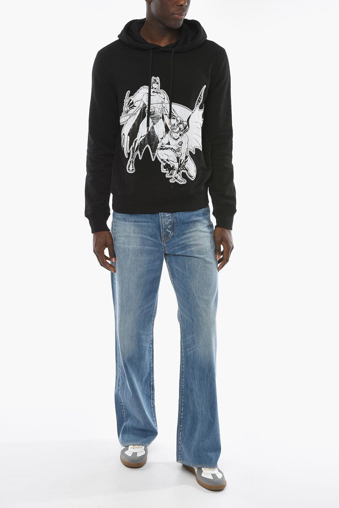 Lanvin o1y0225 Embroidered Hoodie in Black Size US XS / EU 42 / 0 - 4 Thumbnail