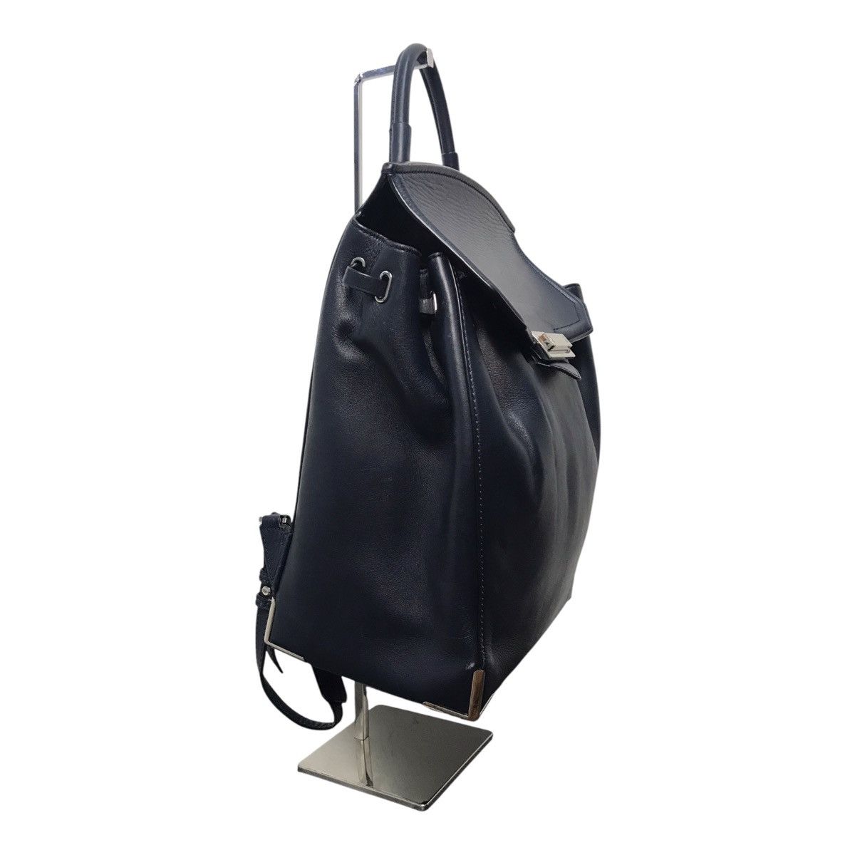 Alexander Wang Alexander wang Dark Blue Leather Bagpack Size ONE SIZE - 7 Thumbnail