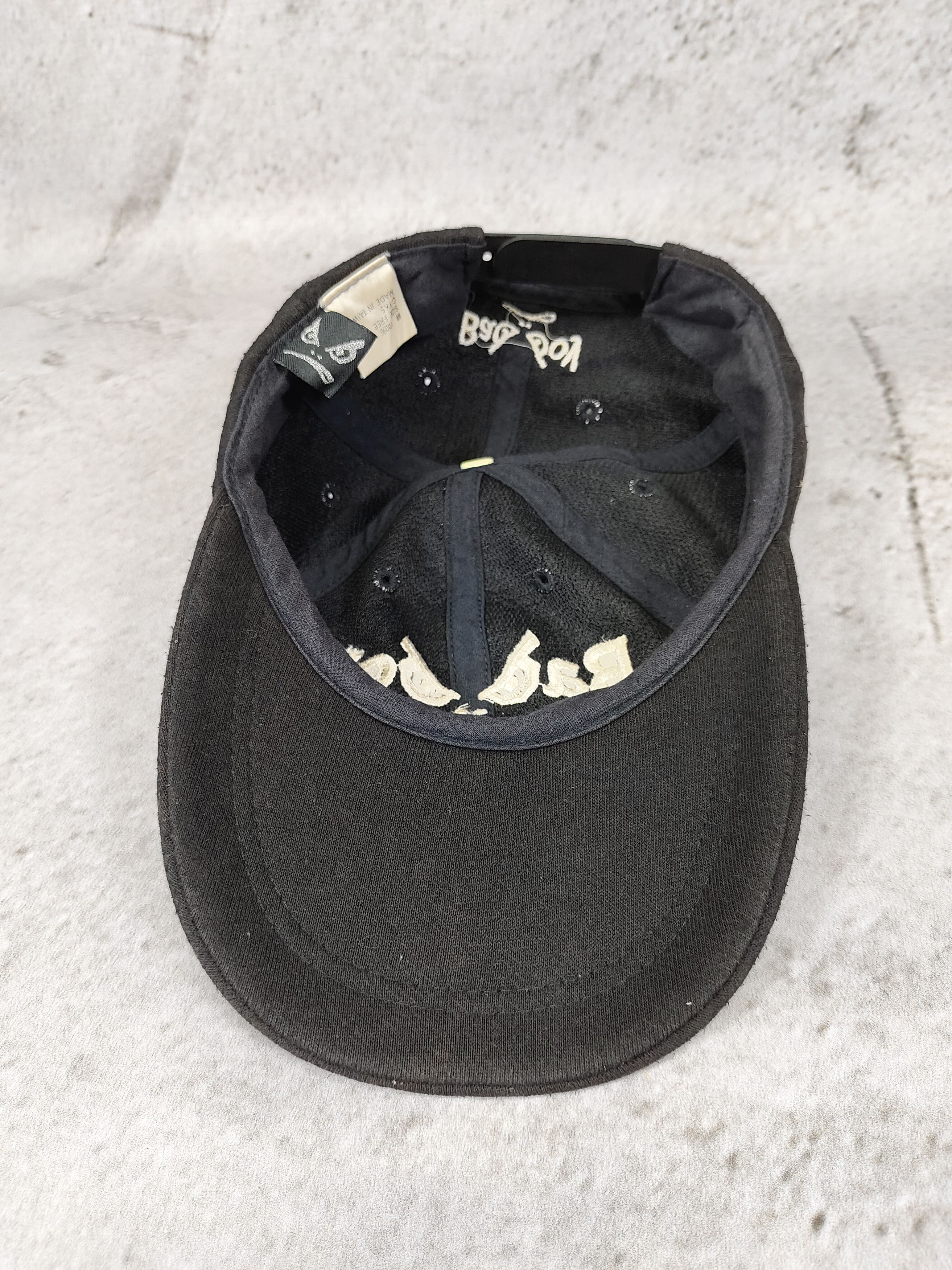 Vintage 90s Bad Boy-Y2K Streetwear Angry Eyes Embroidered Logo Cap Size ONE SIZE - 5 Thumbnail