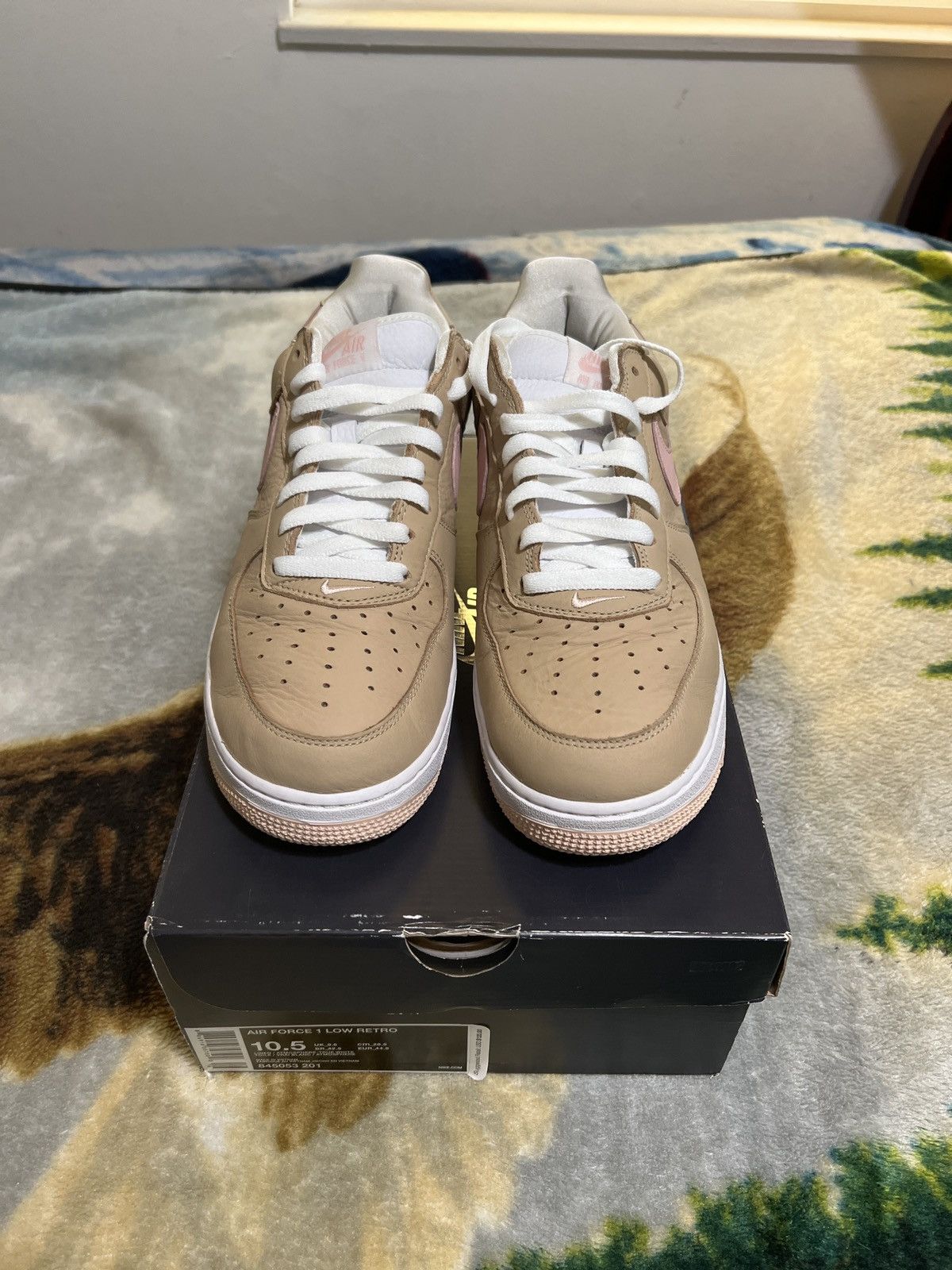 Kith × Nike *FINAL DROP* Nike x Kith Air Force 1 Linen 2016 Original Size US 10.5 / EU 43-44 - 6 Thumbnail