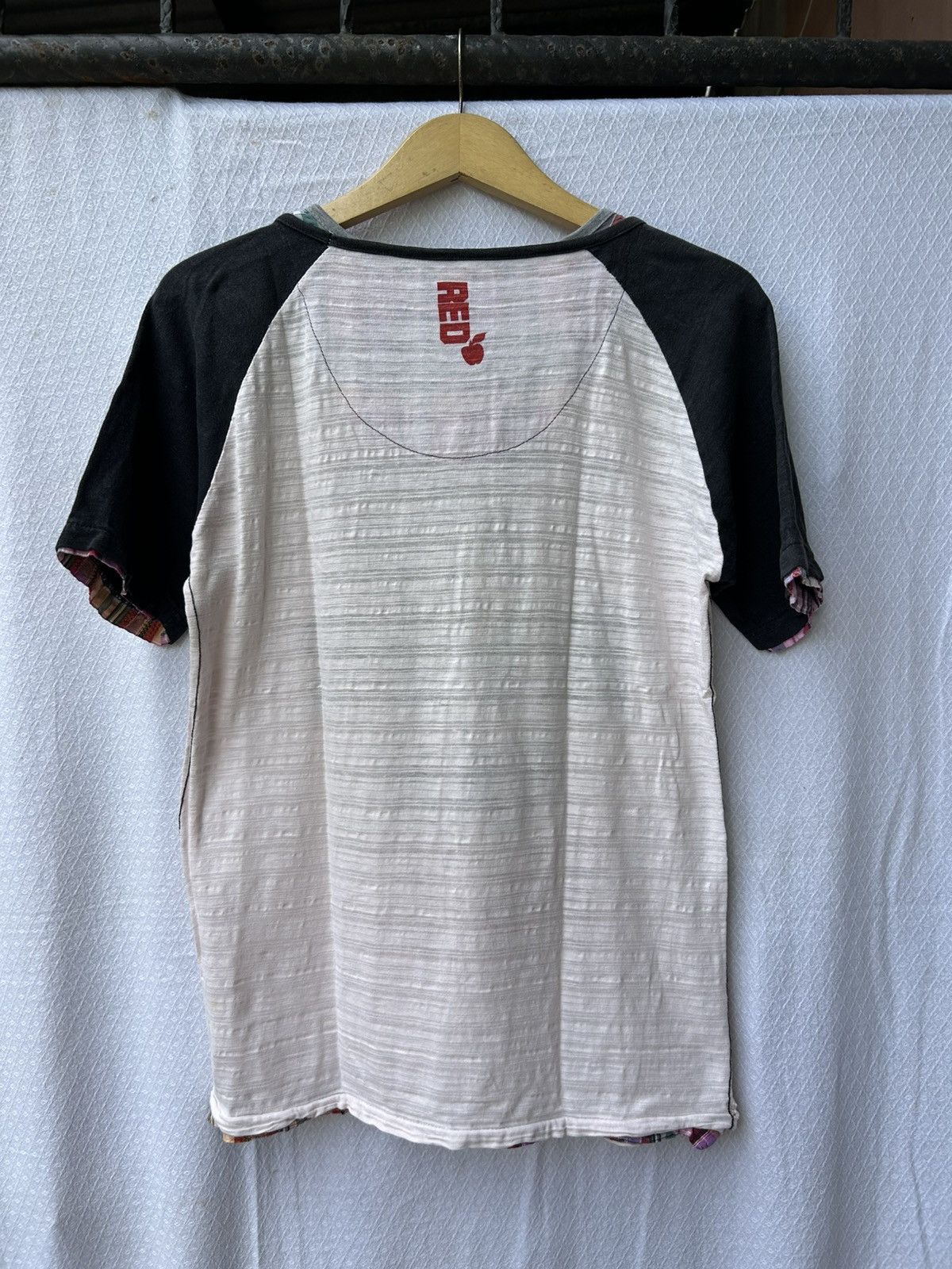 Japanese Brand Quash double layers poem shirt Size US M / EU 48-50 / 2 - 2 Thumbnail