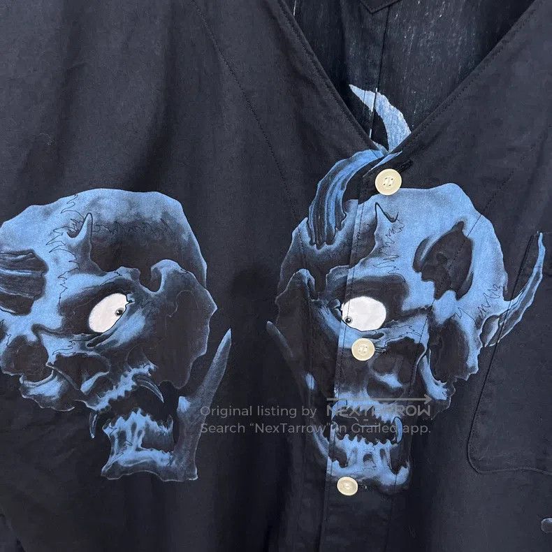 Wacko Maria Wacko Maria Co-branded Japanese ghost shirt Size US M / EU 48-50 / 2 - 3 Thumbnail