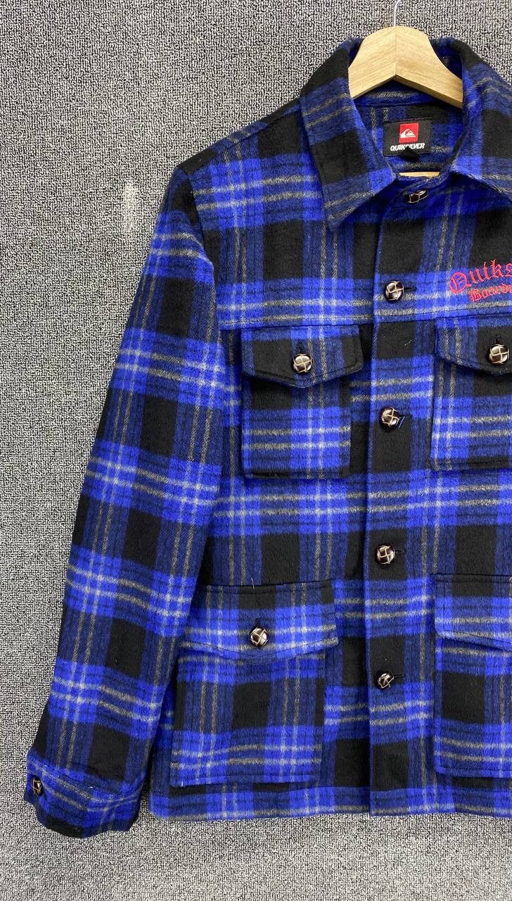 Quiksilver Vintage Quiksilver Shadowplaid Boardriding Flannel Jacket Size US M / EU 48-50 / 2 - 3 Thumbnail