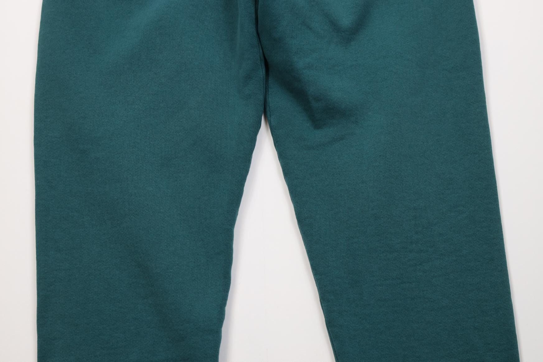 Vintage Vintage 90s Streetwear Blank Sweatpants Joggers Pants Green Size 28" / US 6 / IT 42 - 13 Thumbnail