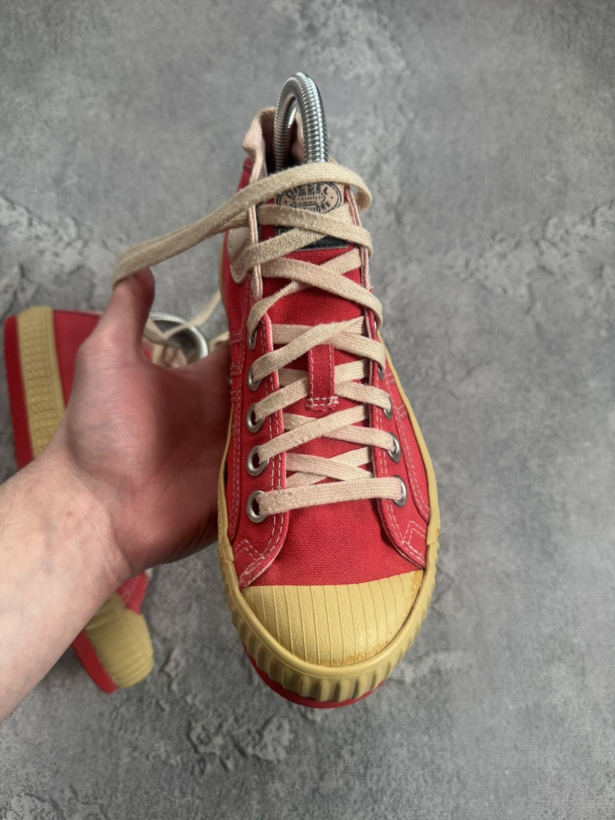 Diesel Diesel US8.5/EUR39 YUK Anniversary hi top sneakers shoes Size US 8.5 / IT 38.5 - 10 Thumbnail