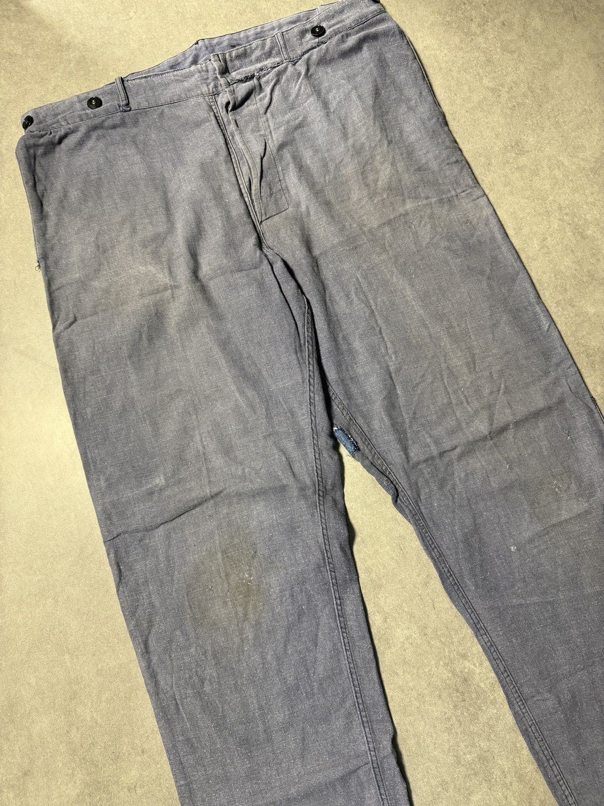 Vintage Vintage 50s-60s French Army Pants Size US 36 / EU 52 - 2 Thumbnail