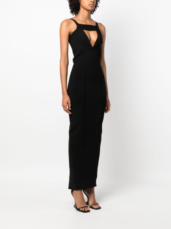 Rick Owens Rick Owens cut‑out sleeveless maxi dress Size S / US 4 / IT 40 - 1 Thumbnail