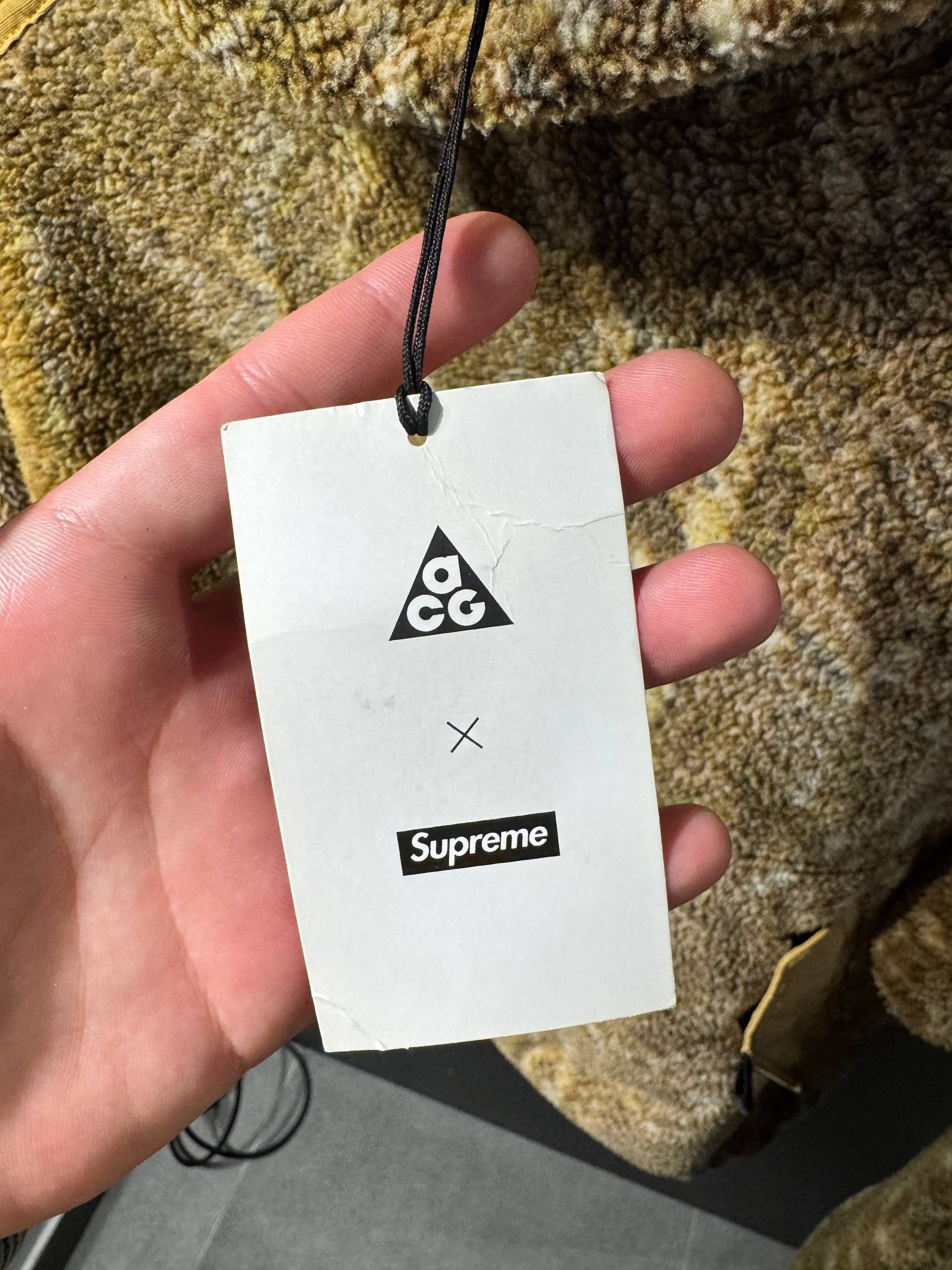 Nike × Supreme Nike ACG x Supreme Sherpa Ninja Fleece Tech Size US L / EU 52-54 / 3 - 8 Thumbnail