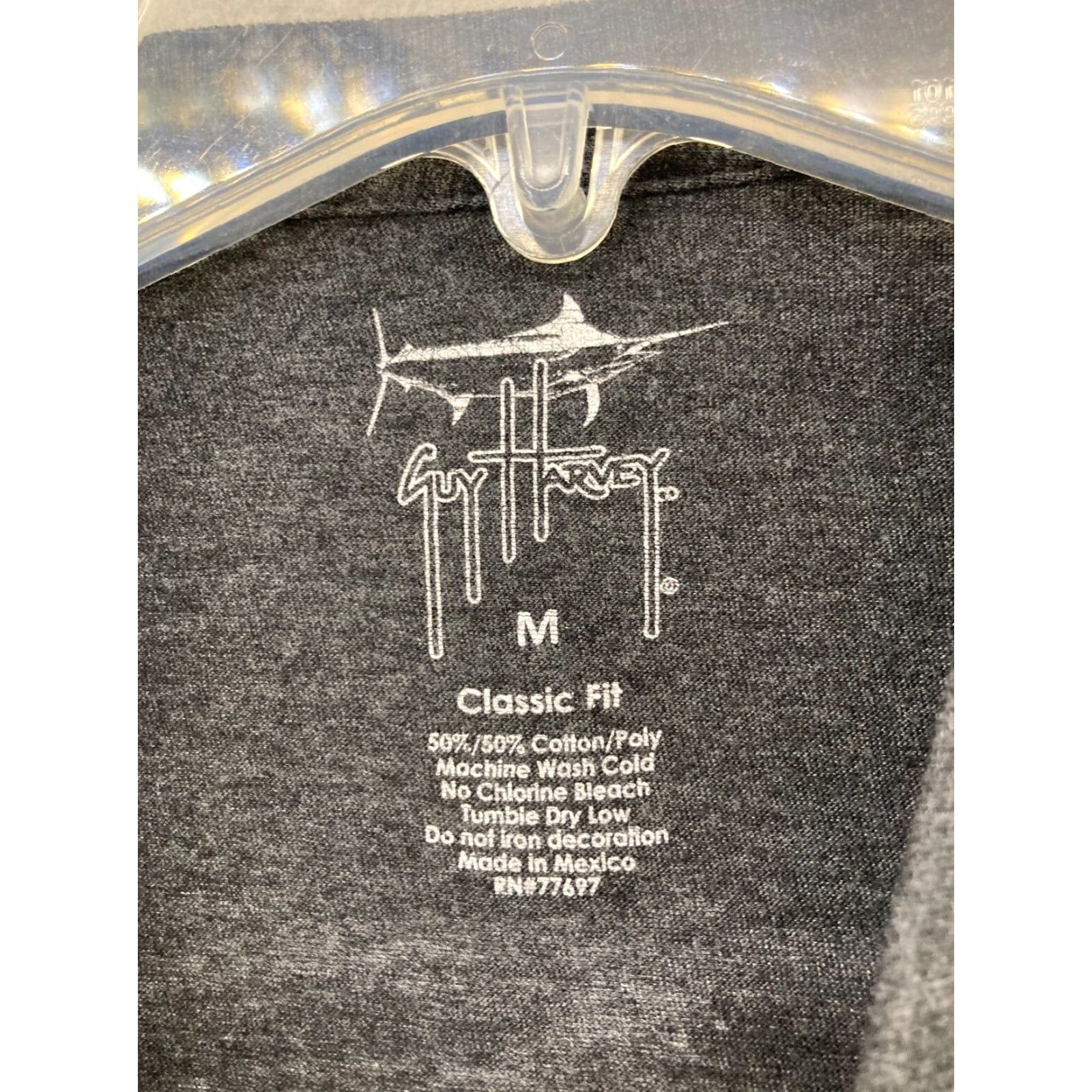 Guy Harvey Guy Harvey AFTCO Mens TShirt M Gray Outdoor Classic Fit Shirt Mens M Gray Graphic Print 90s? Size US M / EU 48-50 / 2 - 5 Thumbnail
