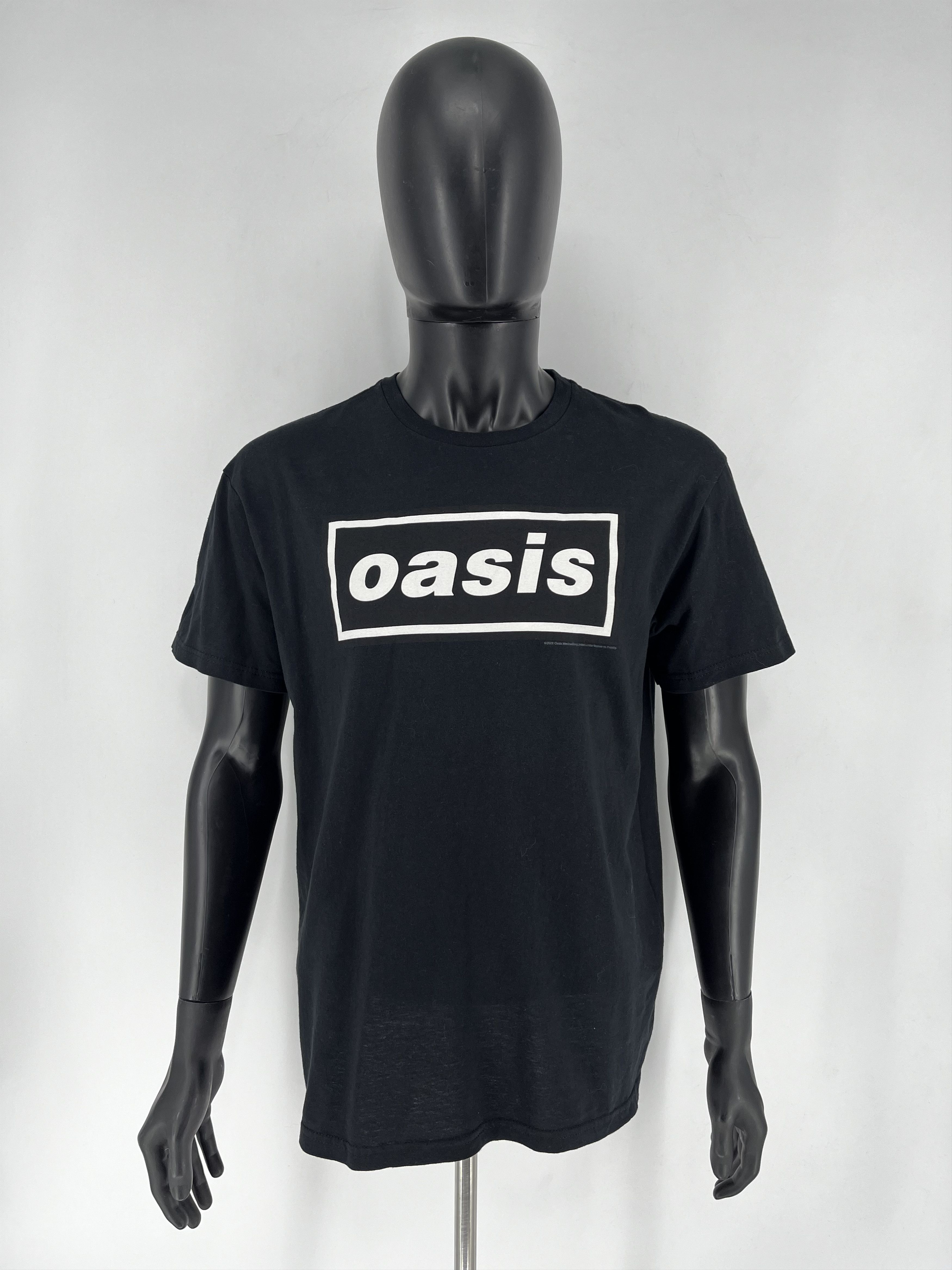 Band Tees Vintage Oasis 2022 Y2K Box Logo Sky White T Shirt Size US L / EU 52-54 / 3 - 3 Thumbnail