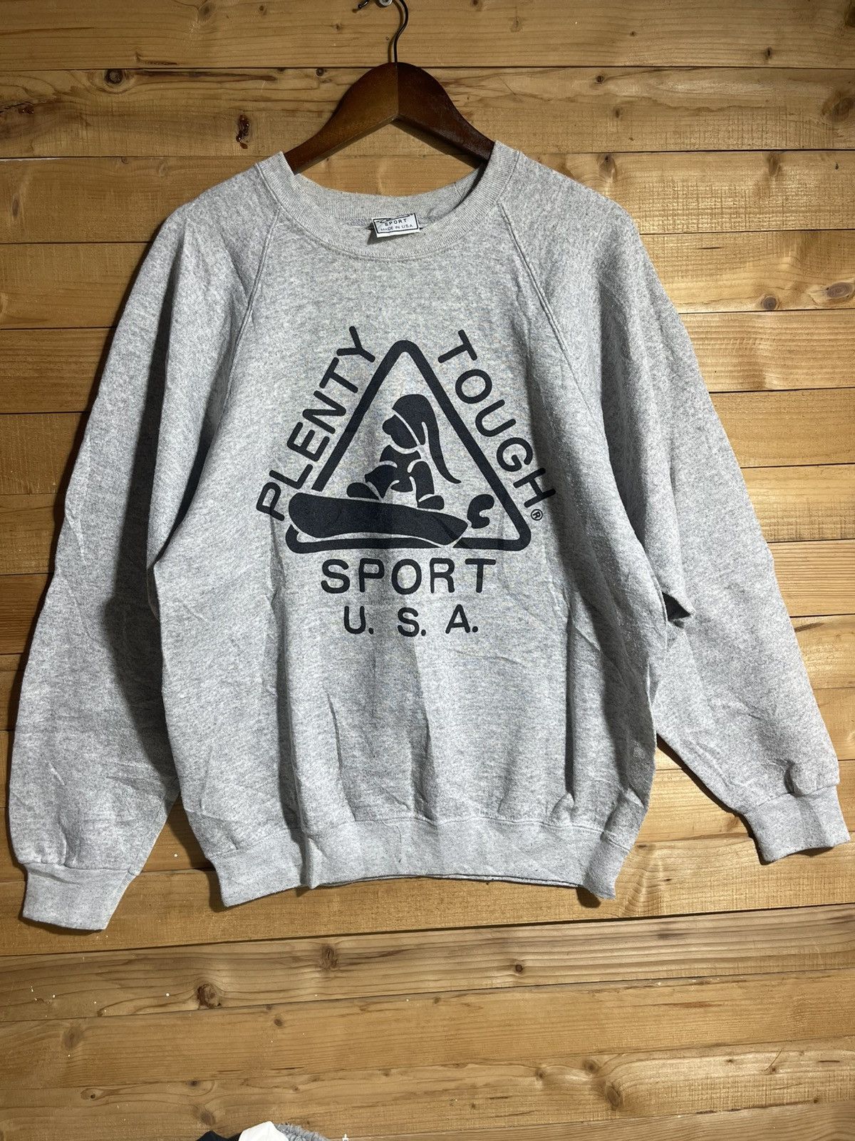 Vintage Vintage plenty tough sport usa sweashirt Size US XL / EU 56 / 4 - 1 Thumbnail