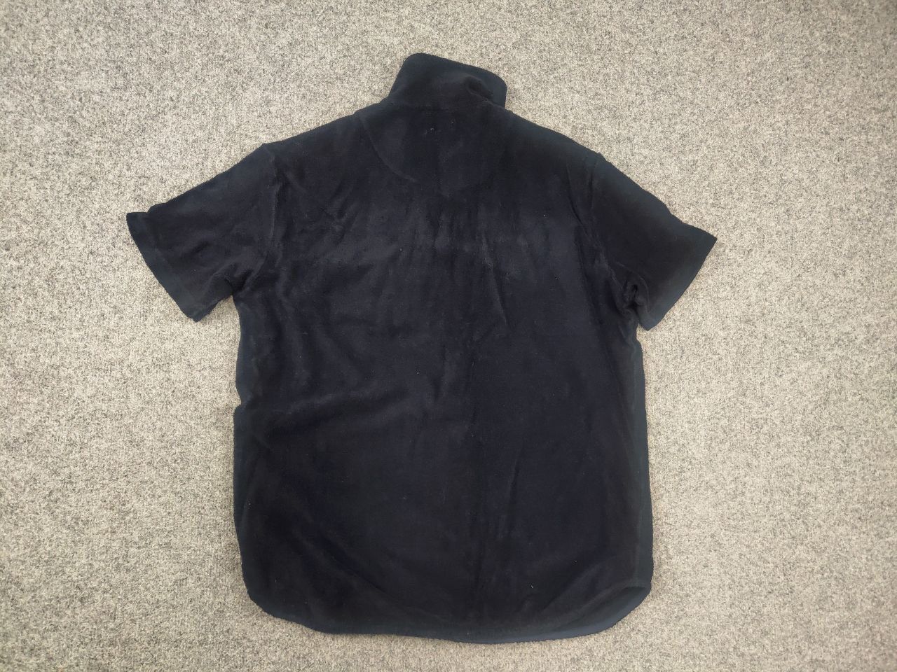 Doppiaa Doppiaa Italy Design Open Collar Navy terry cloth Polo Shirt Size US XL / EU 56 / 4 - 11 Thumbnail
