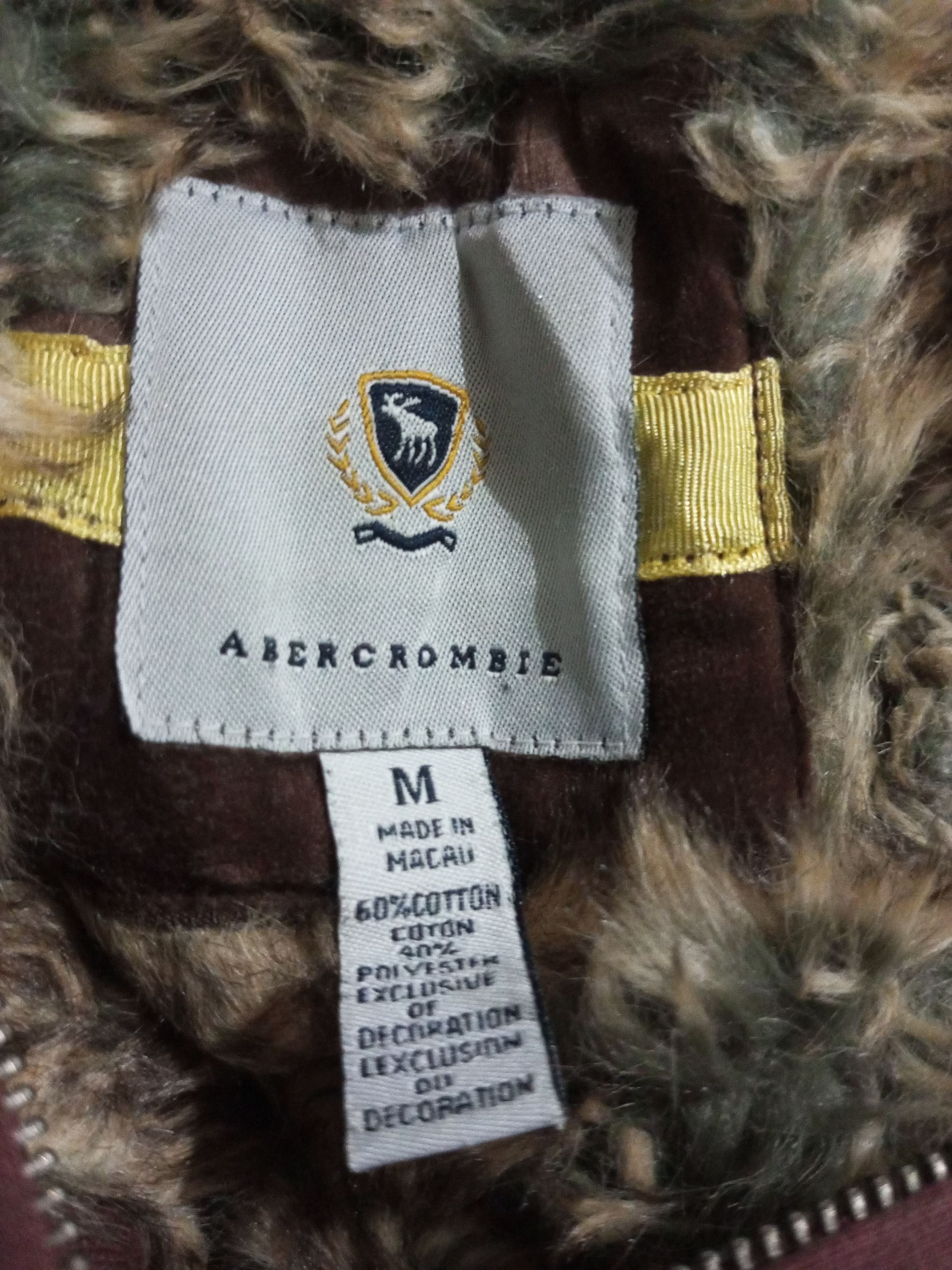 If Six Was Nine Y2K Fur Hoodie Double Zipper Aberchrombie Size M / US 6-8 / IT 42-44 - 4 Thumbnail