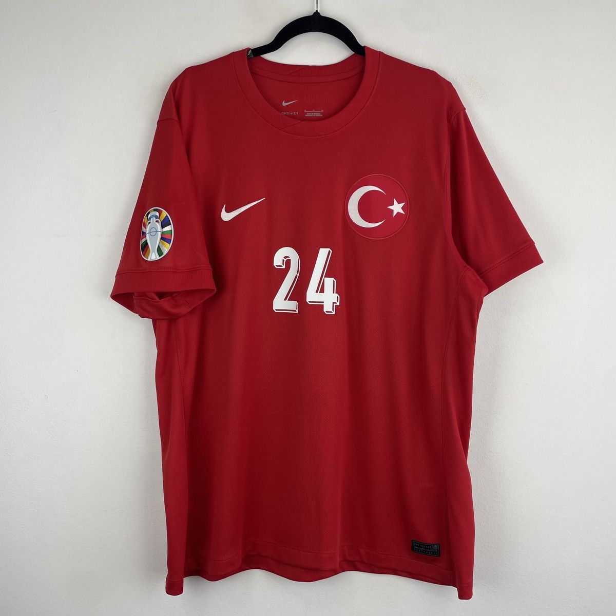 Nike Turkey Semih Kilicsoy Nike Jersey Shirt Men Euro 2024 sz XL Size US XL / EU 56 / 4 - 2 Thumbnail