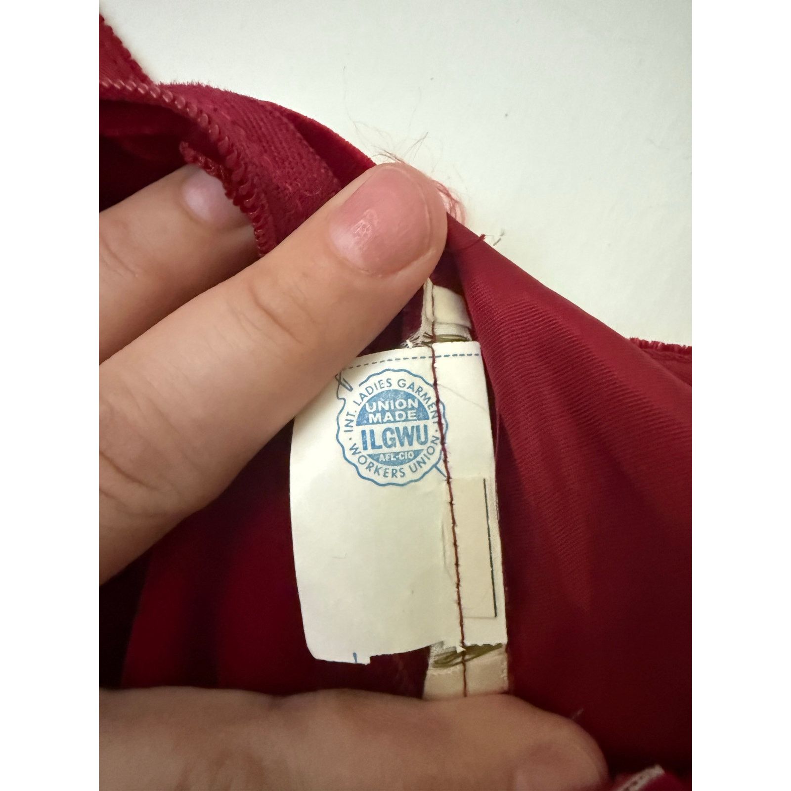 Vintage Vintage 60’s Red Velvet Bow Dress XS Renaissance Medieval Size XS / US 0-2 / IT 36-38 - 8 Thumbnail