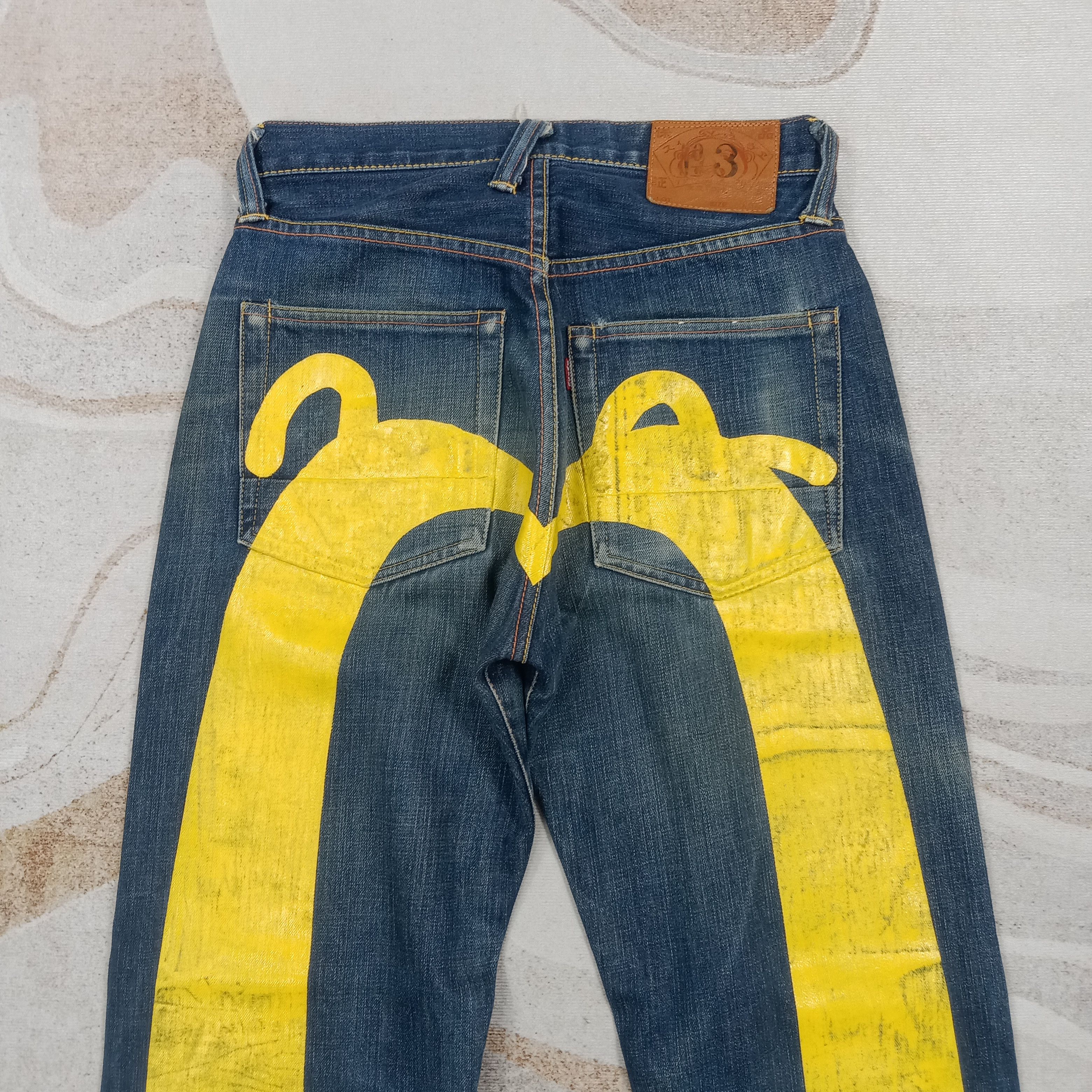 Evisu Evisu Japanese Brand Daicock Custom Denim Jeans C280N16 Size US 28 / EU 44 - 2 Thumbnail