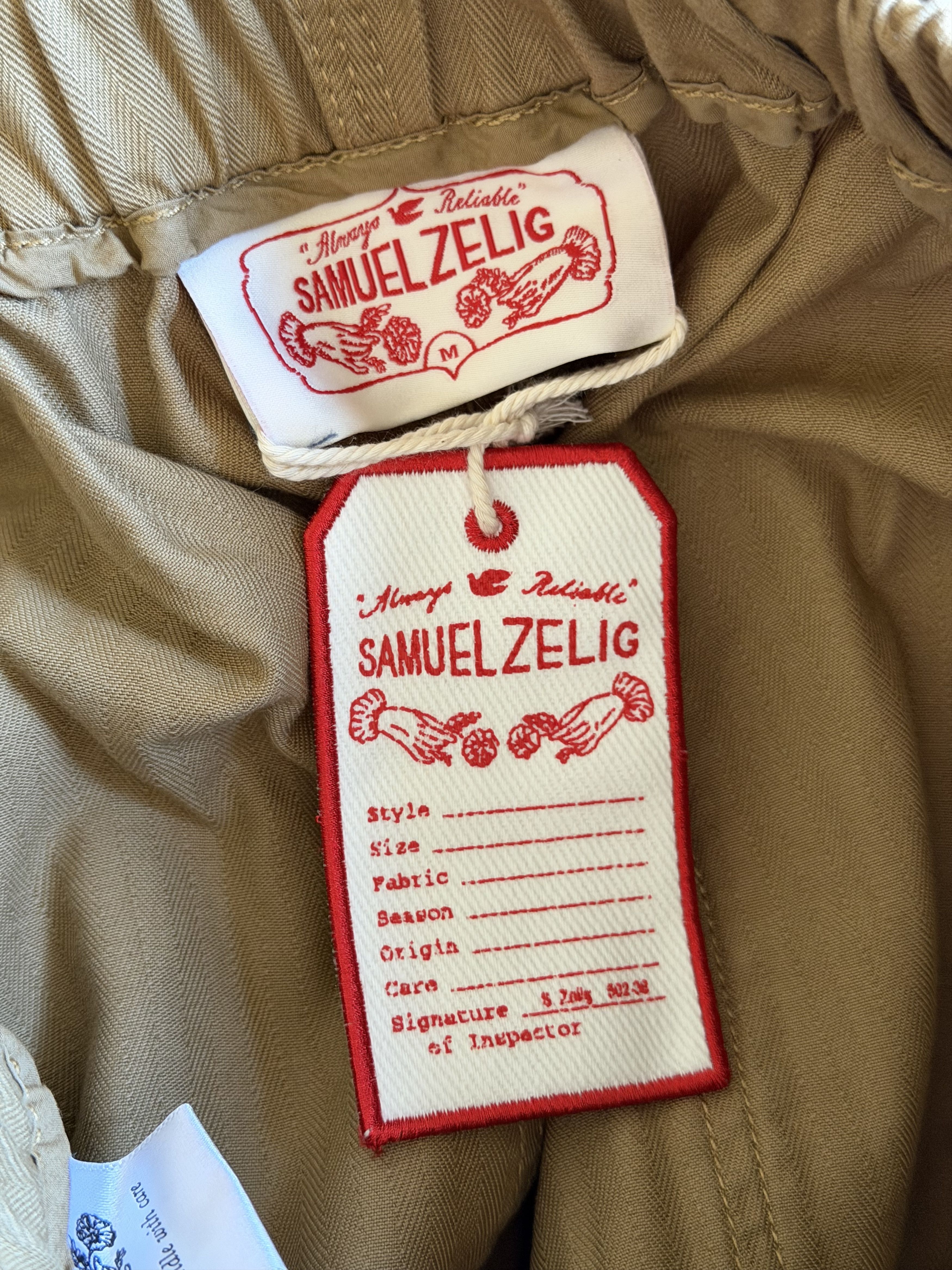 Samuel Zelig Samuel Zelig Cirque Embroidered Pants in Beige Size US 32 / EU 48 - 7 Thumbnail