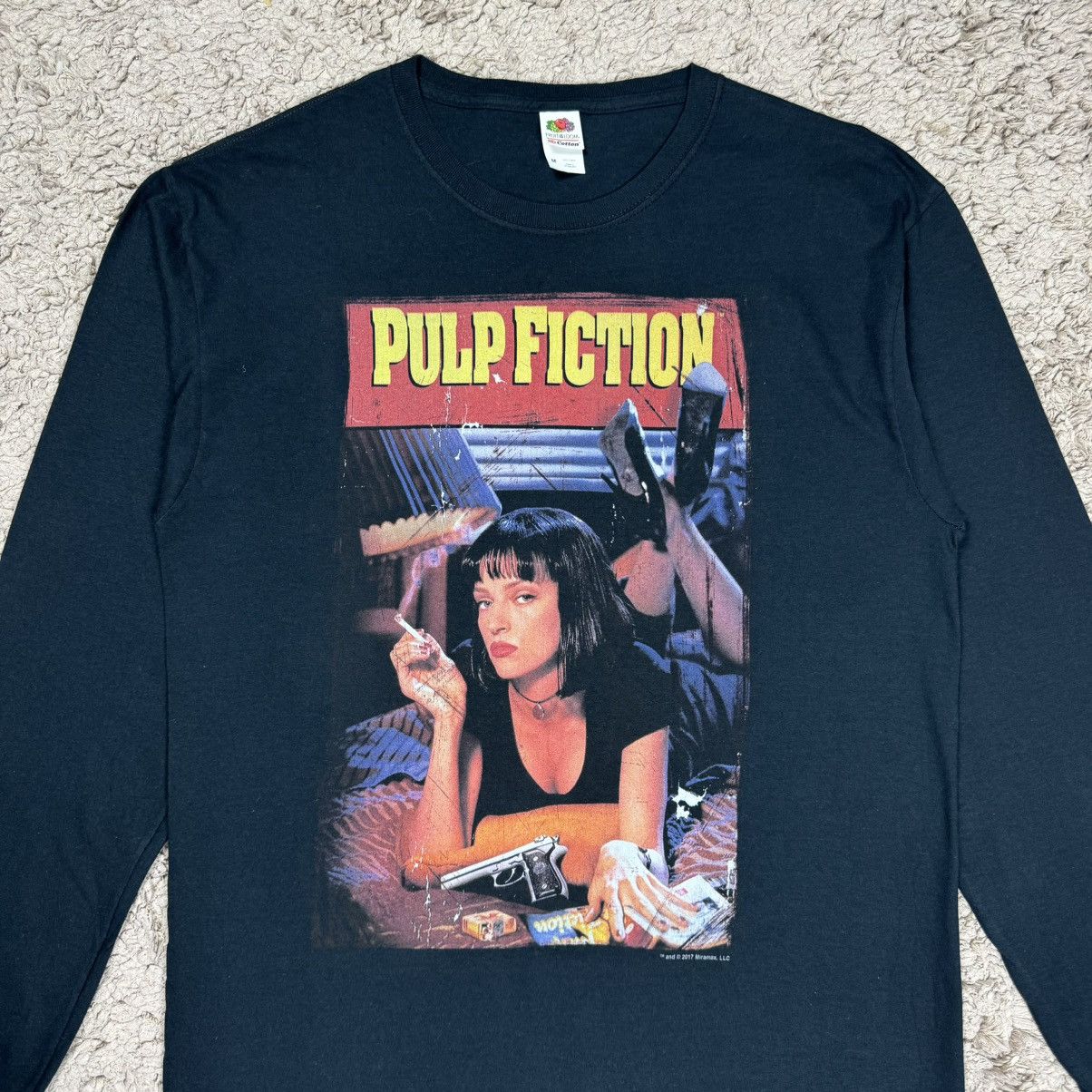 Vintage Vintage Movie Pulp Fiction Cover Movie T-shirt Size US M / EU 48-50 / 2 - 5 Thumbnail