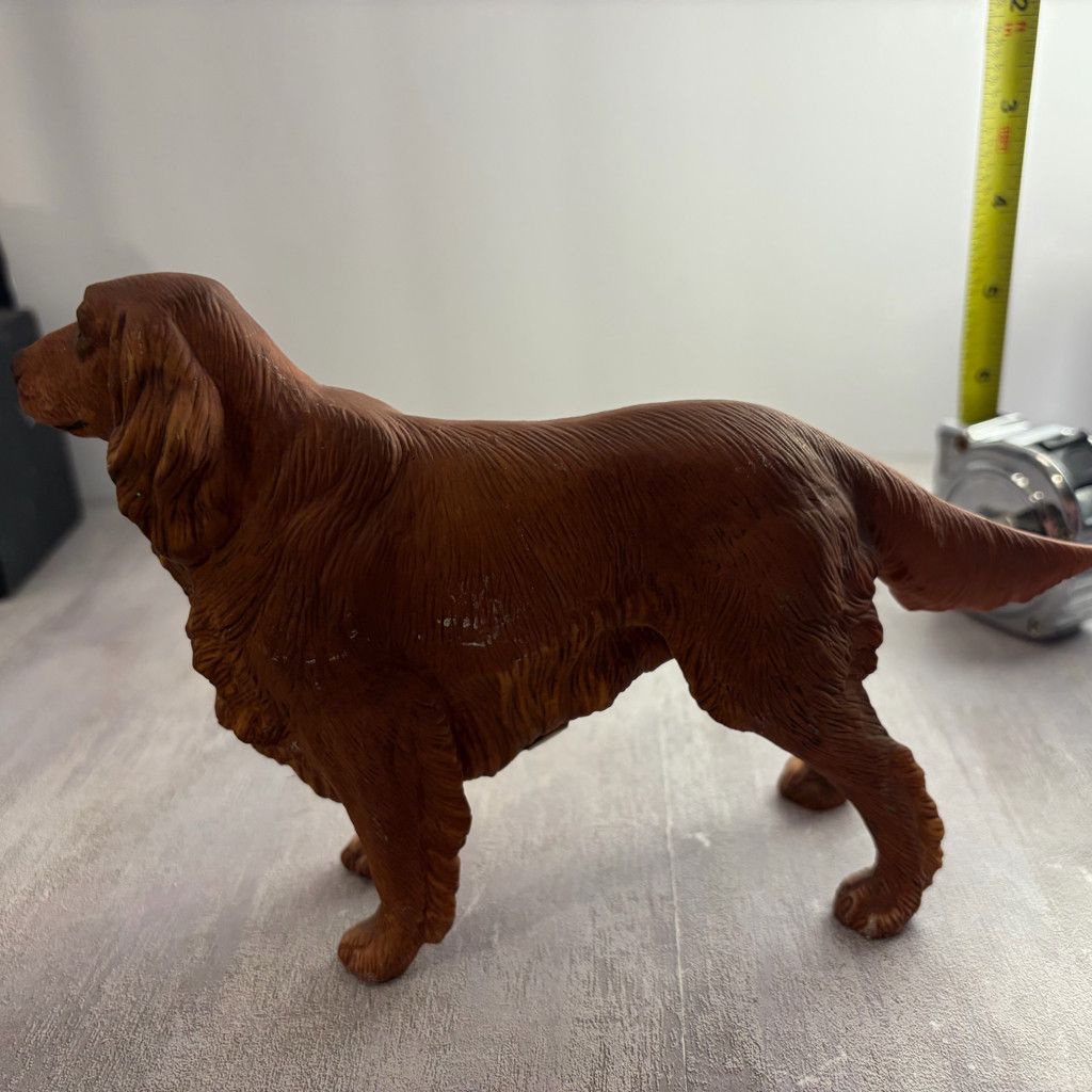 No Fear VINTAGE Andrea by Sadek Japan IRISH SETTER Dog Figurine Size 26 - 3 Thumbnail