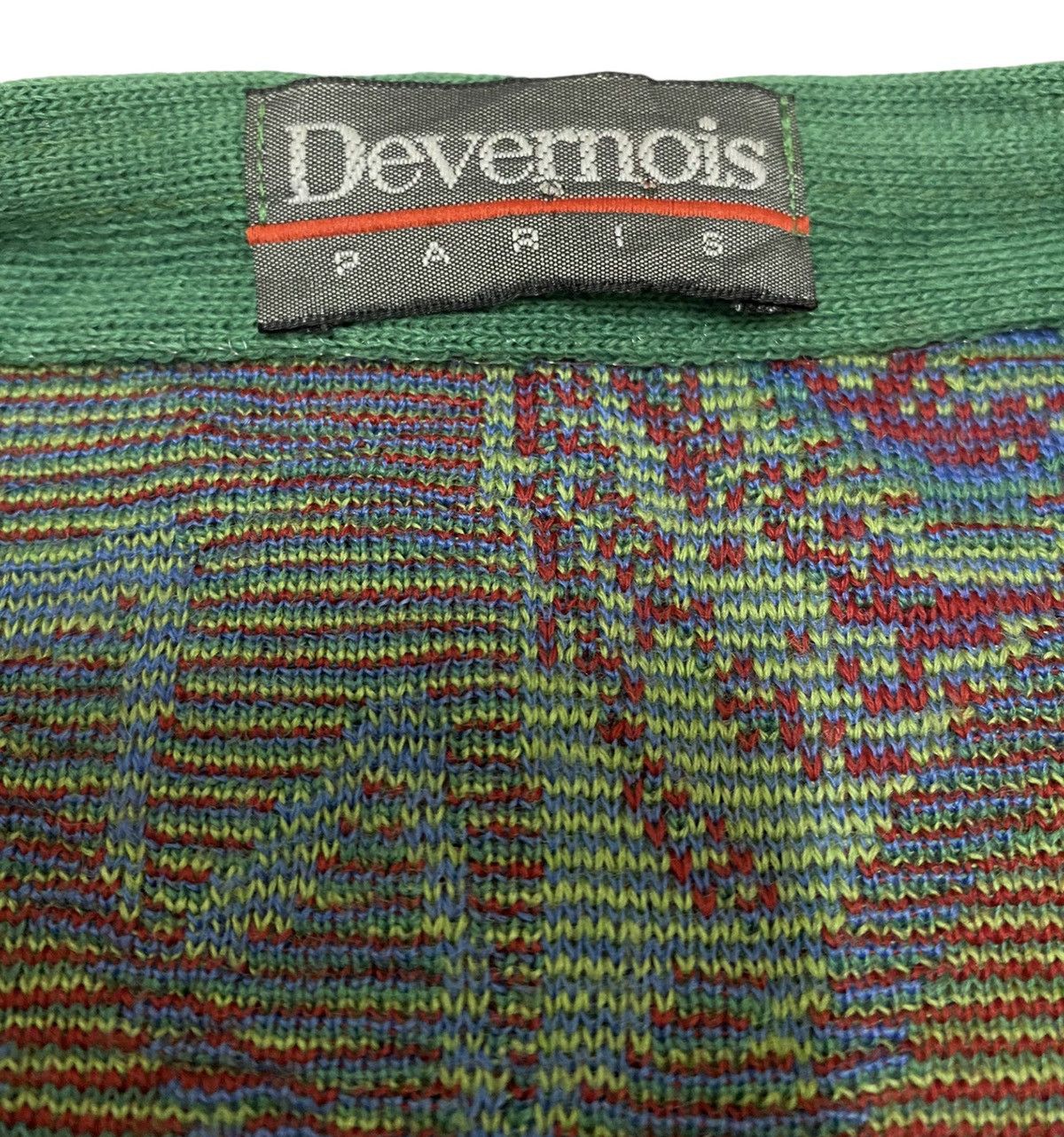 Designer Devernois Paris Multiscreen Cardigan Knit (C3) Size L / US 10 / IT 46 - 6 Thumbnail