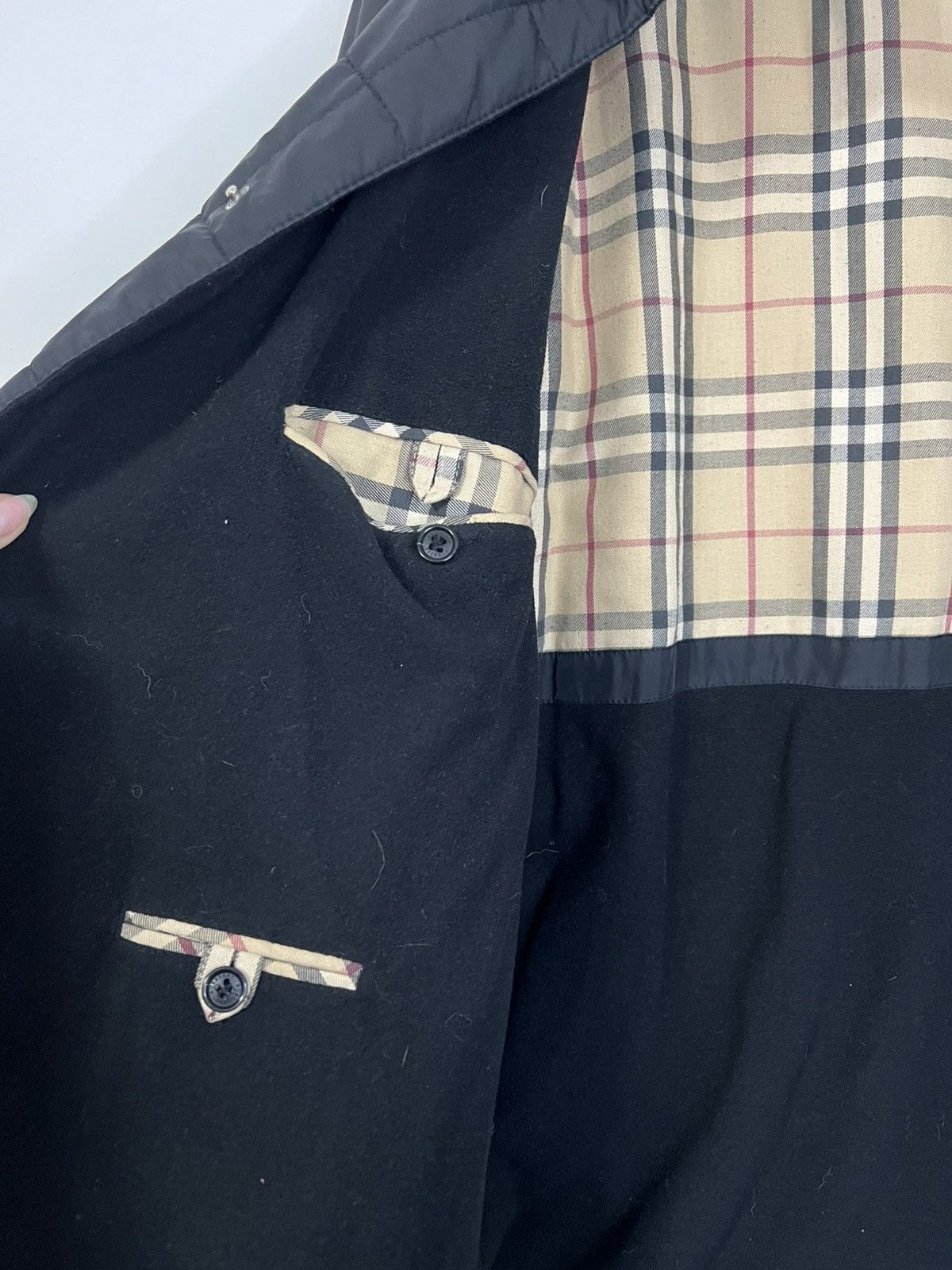 Burberry Burberry puffer parka black XL nova check Size US XL / EU 56 / 4 - 8 Thumbnail