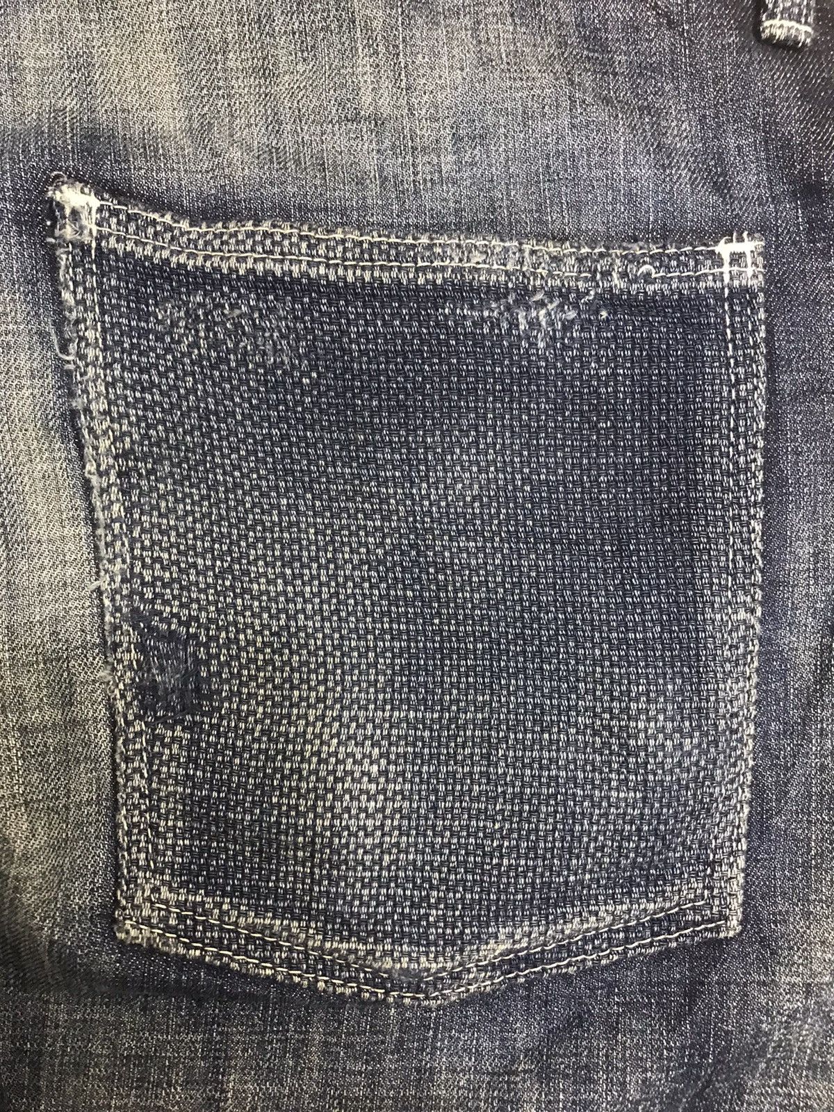 Designer 💥ARCHIVAL💥SCISSORMAN HYBRID DISTRESSED PATCHWORK DENIM F87 Size US 38 / EU 54 - 18 Thumbnail