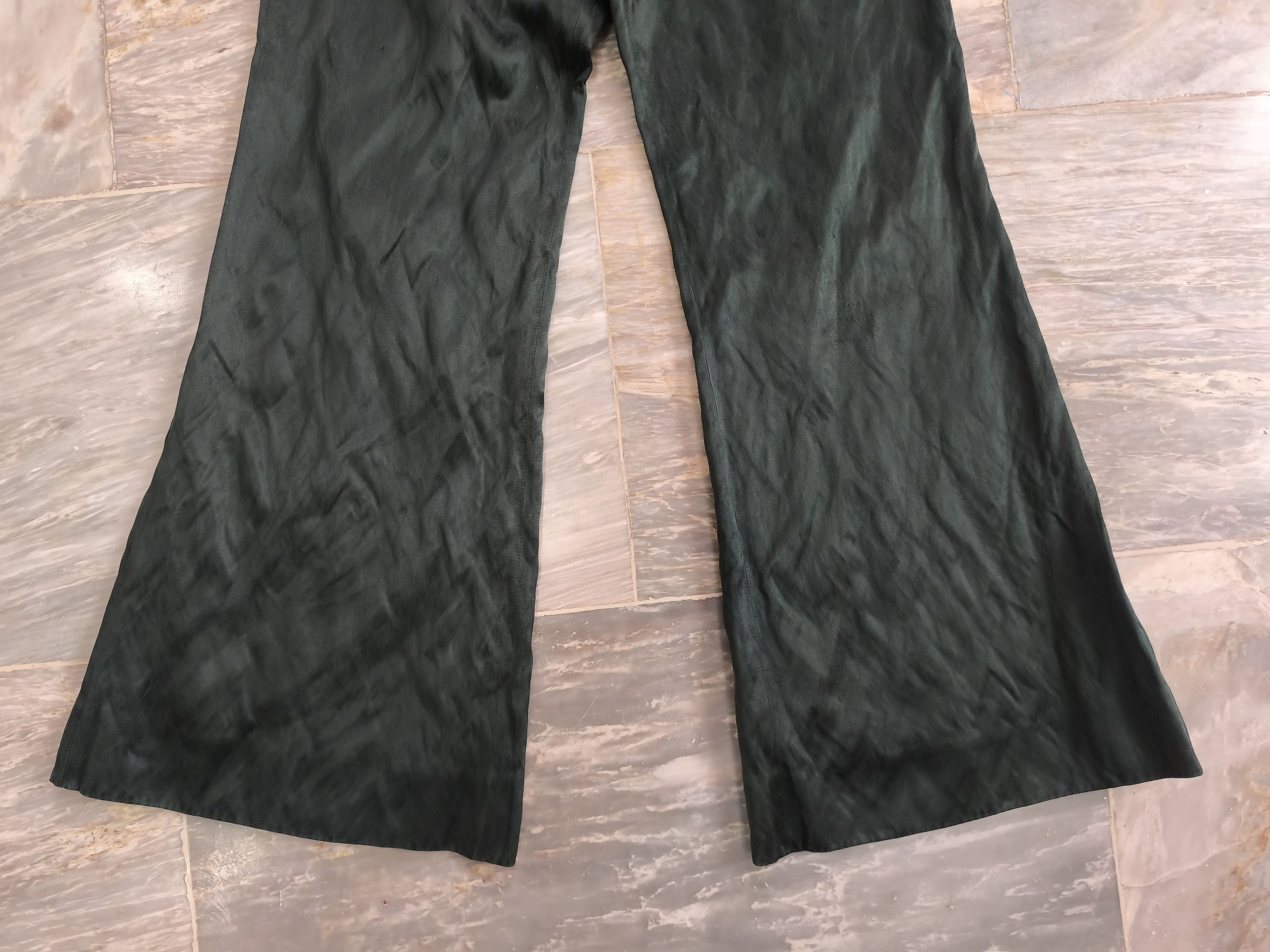 Prada Prada Satin Flared Trousers Size 26" / US 2 / IT 38 - 3 Thumbnail