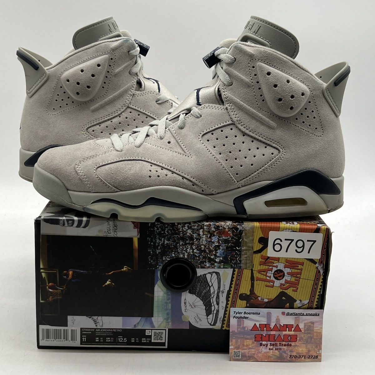 Jordan Brand Air Jordan 6 Georgetown Size US 11 / EU 44 - 1 Thumbnail