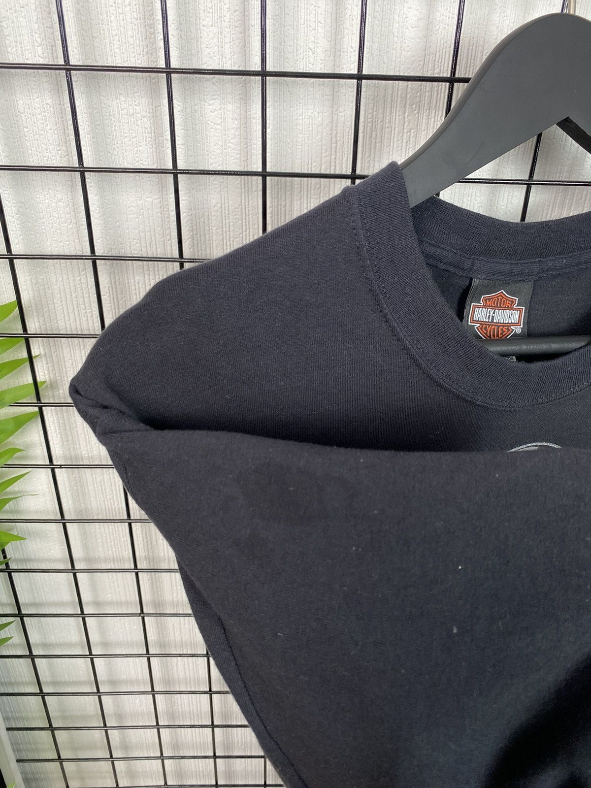 Hanes Harley Davidson rare T Shirt Oman Muscat Sultanate men Black Size US L / EU 52-54 / 3 - 14 Thumbnail