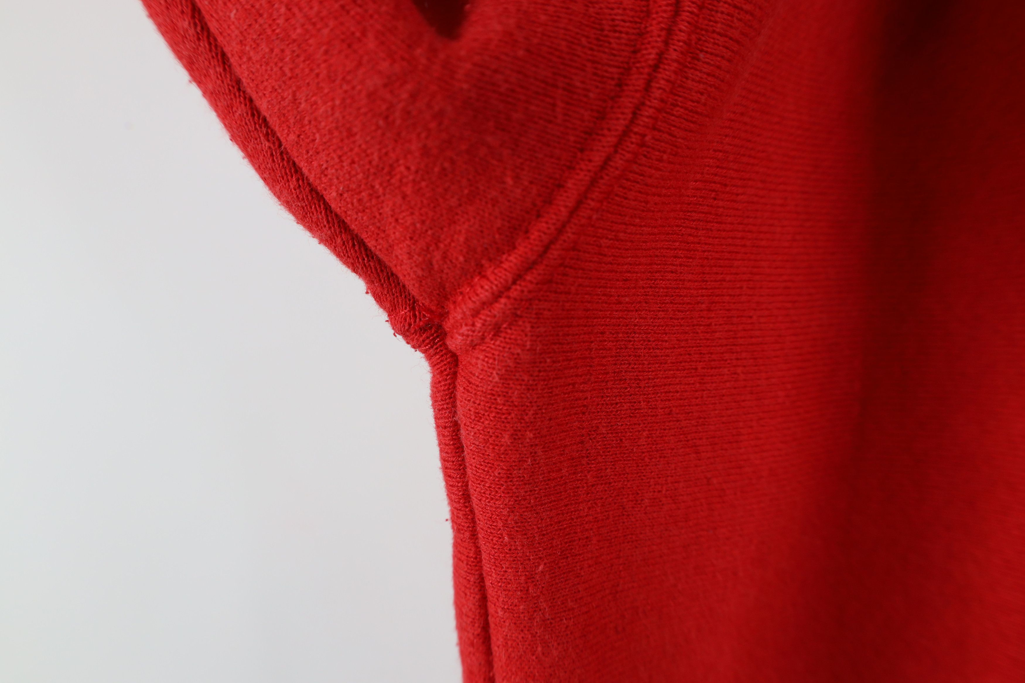 Vintage Vintage 90s Ohio State University Buckeyes Sweatshirt Red Size L / US 10 / IT 46 - 8 Thumbnail